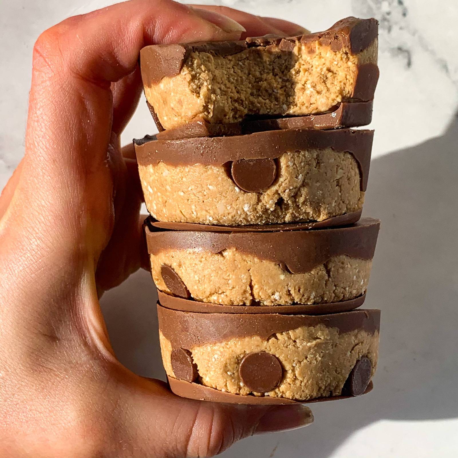 COOKIE DOUGH SANDWICHES