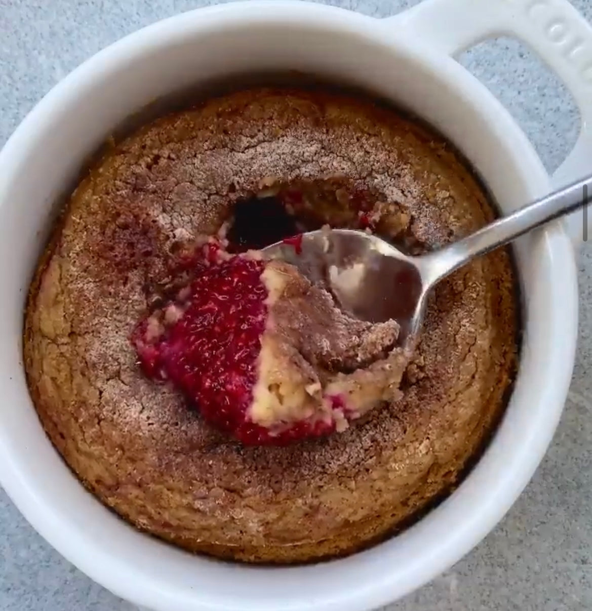 HOT JAM CHURRO DONUT BAKED OATS