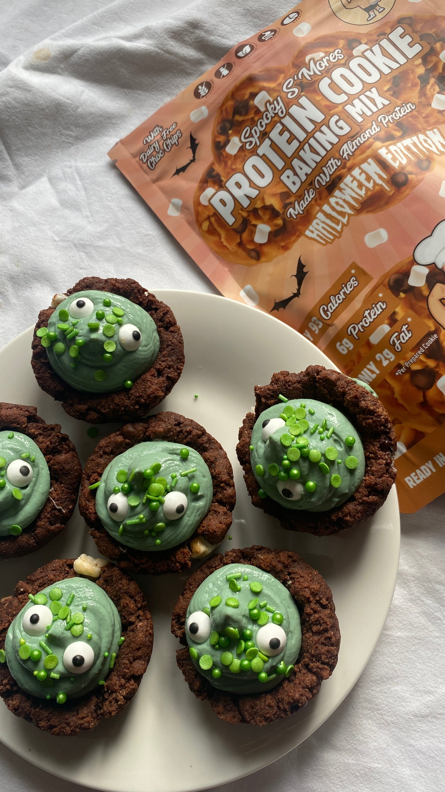 Monster Protein Cookie Cups