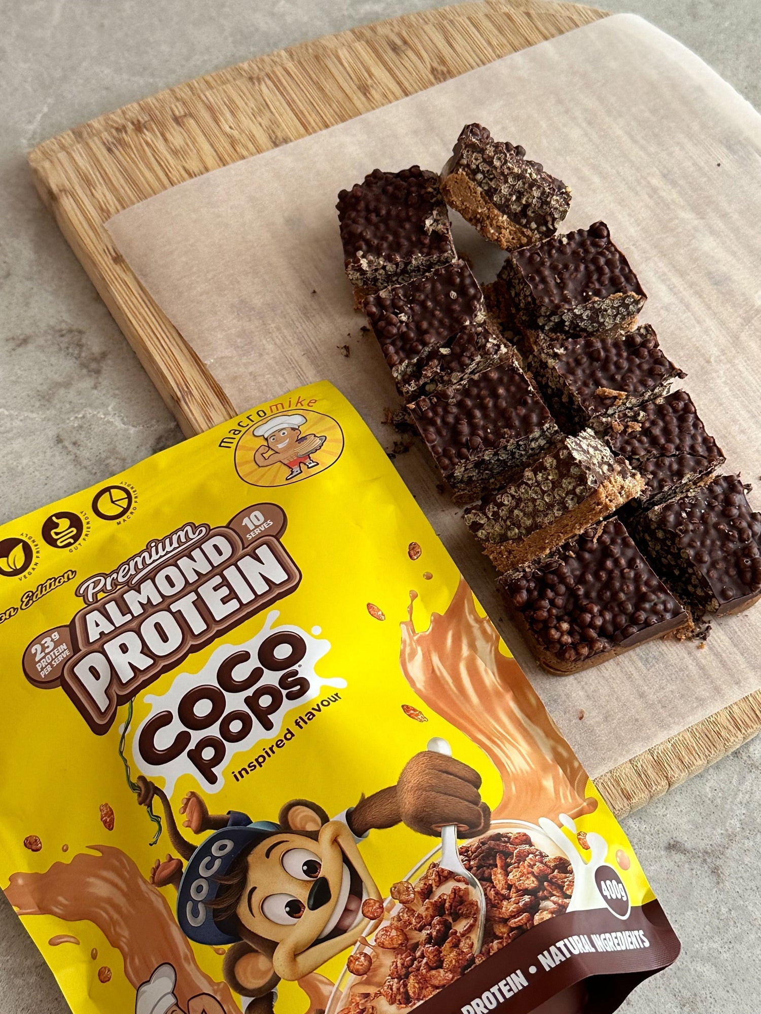Coco Pops No Bake Slice