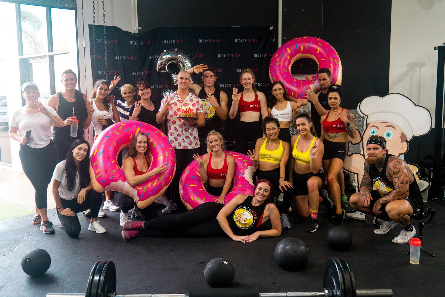 Macro Mike turns three and launches the world's first protein donut mix