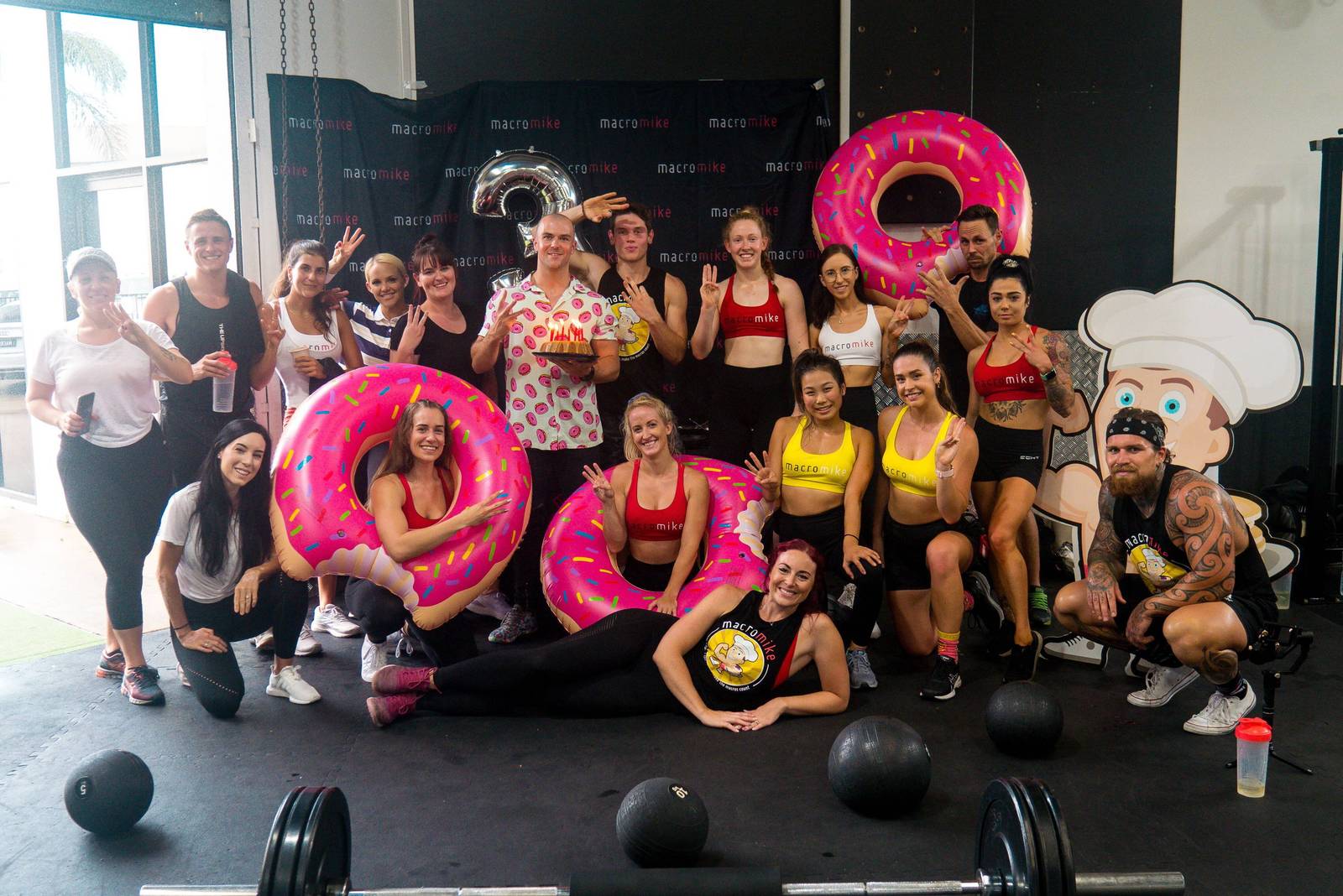 Macro Mike turns three and launches the world's first protein donut mix