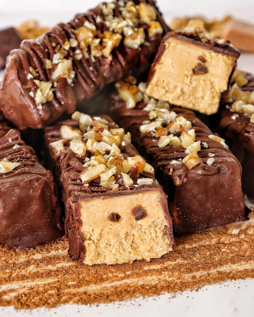 Cookie Dough Candy Bars
&ndash; Macro Mike