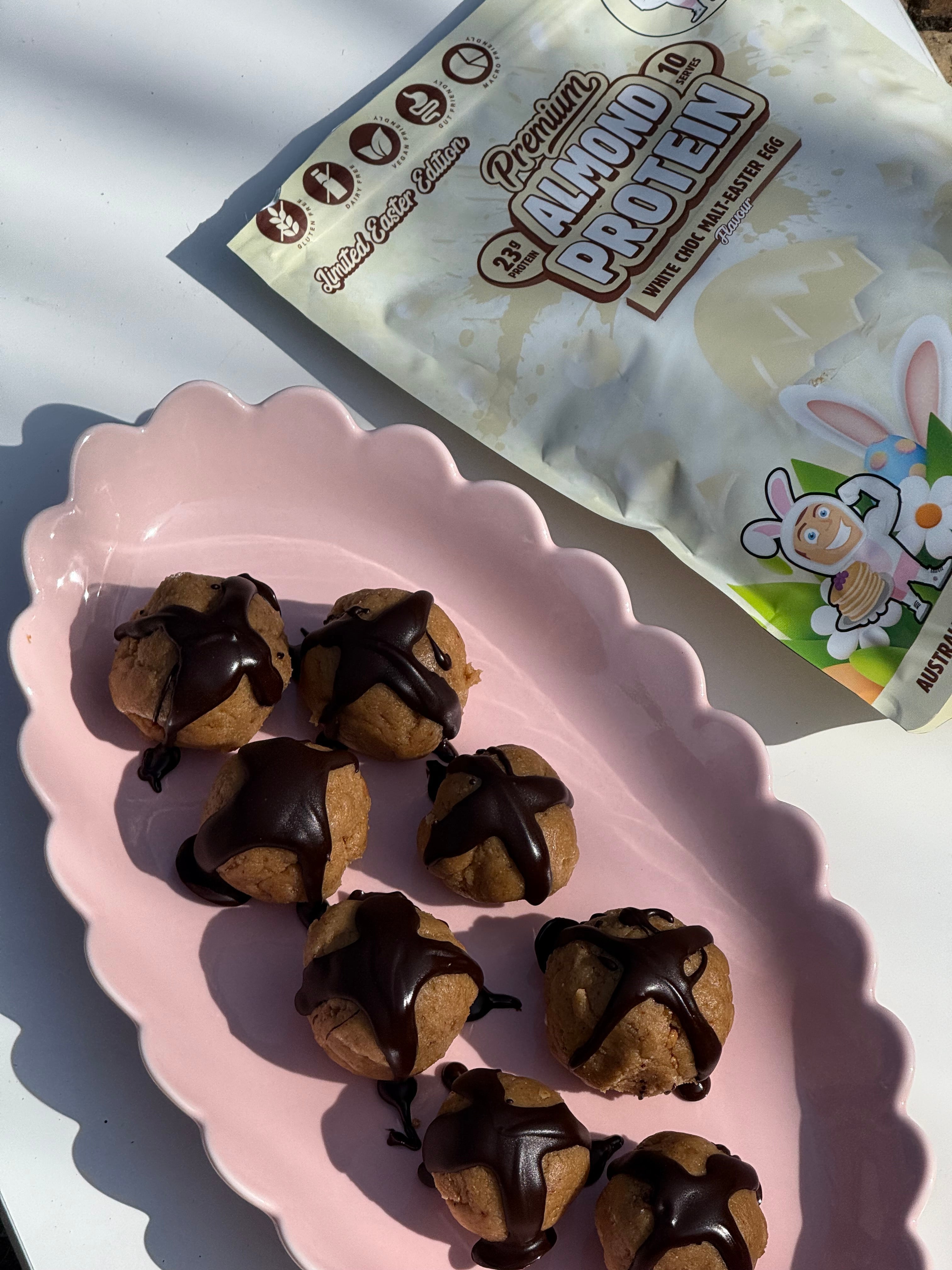 Easter Egg Protein Balls