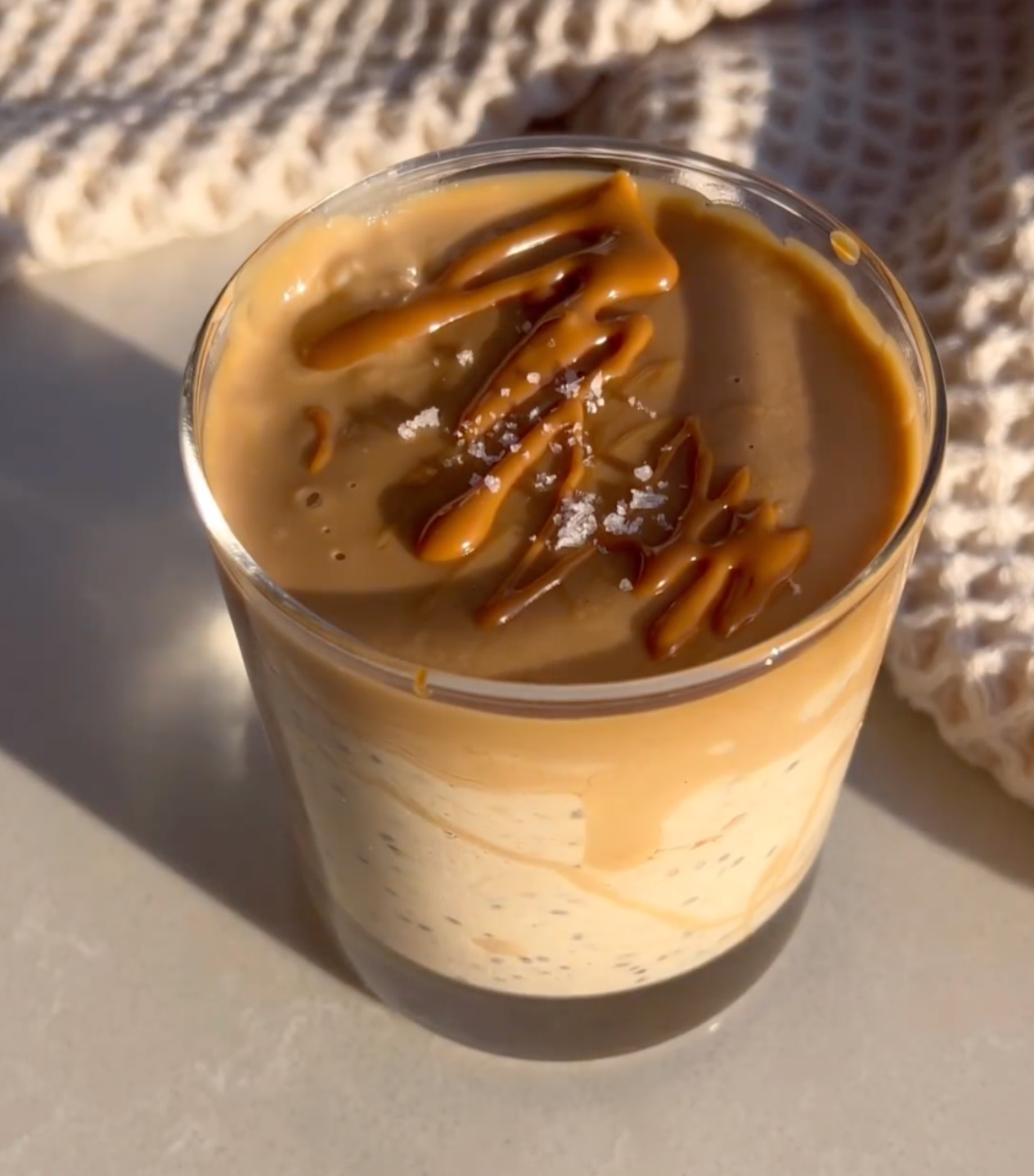 Salted Caramel Overnight Oats