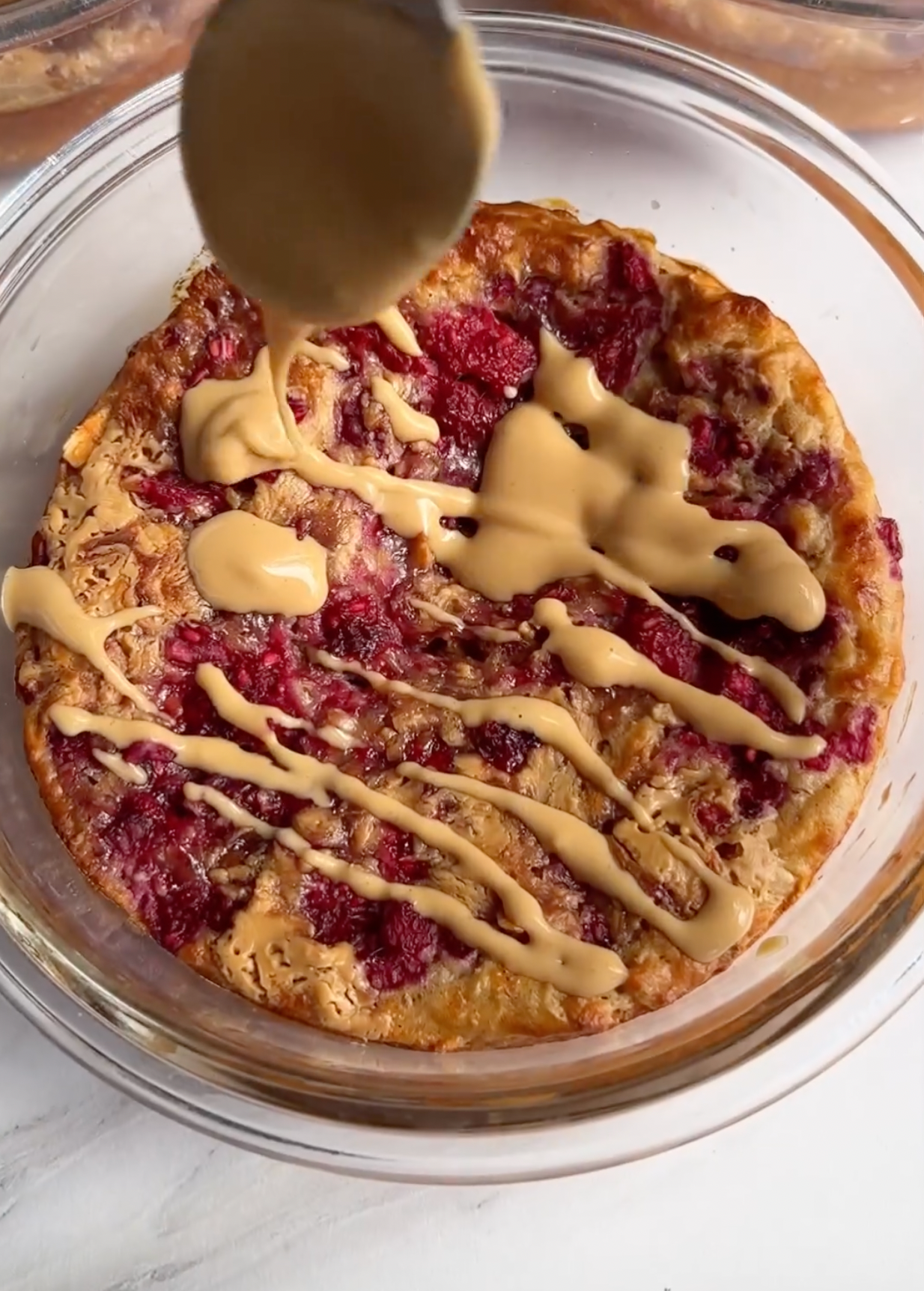 PB & J Baked Oats