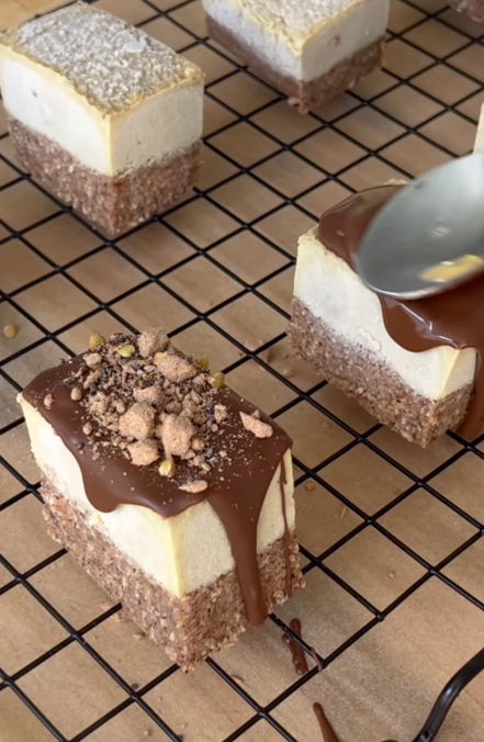 No Bake Banana Cheesecake
