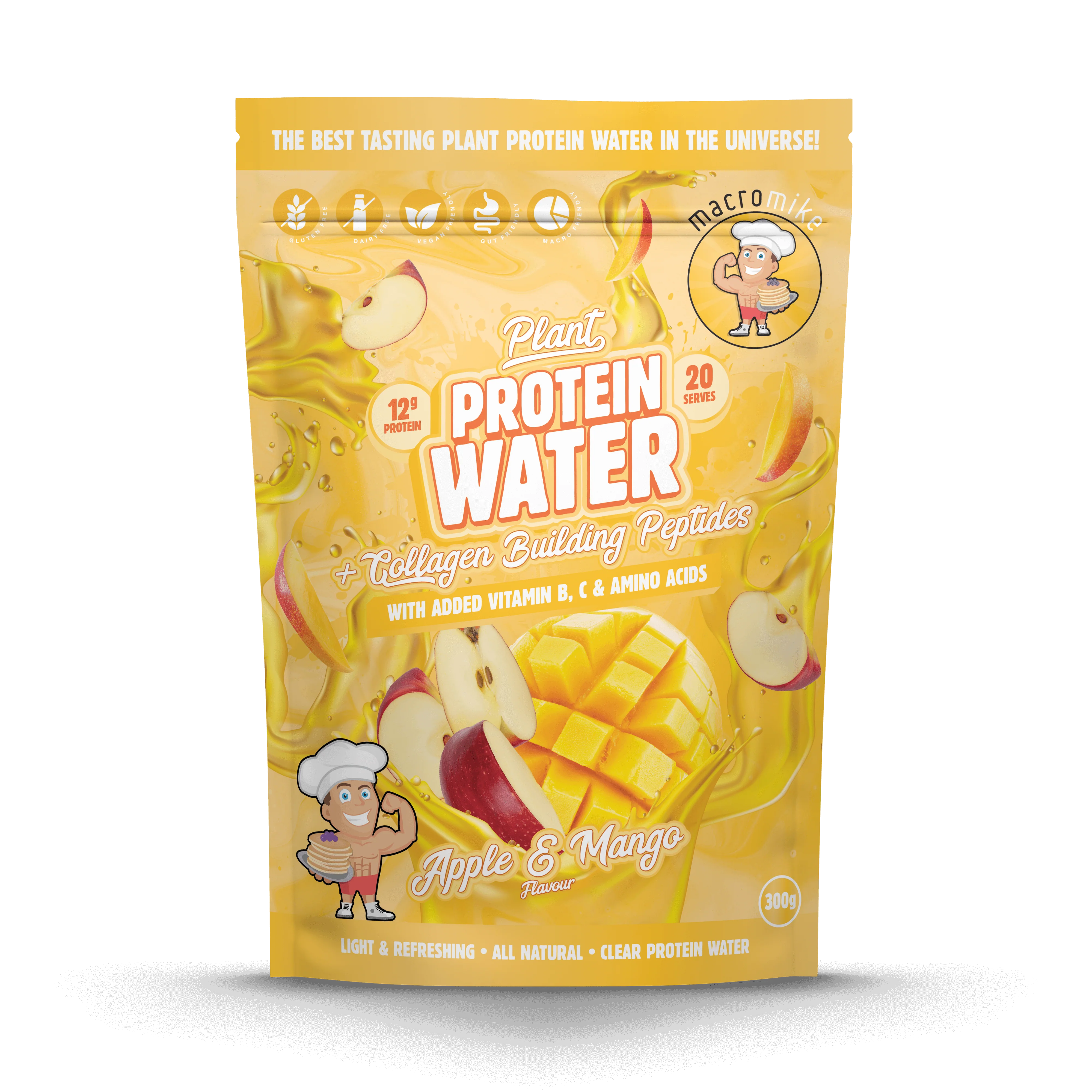 Apple and Mango Plant Protein Water (300g Bag)