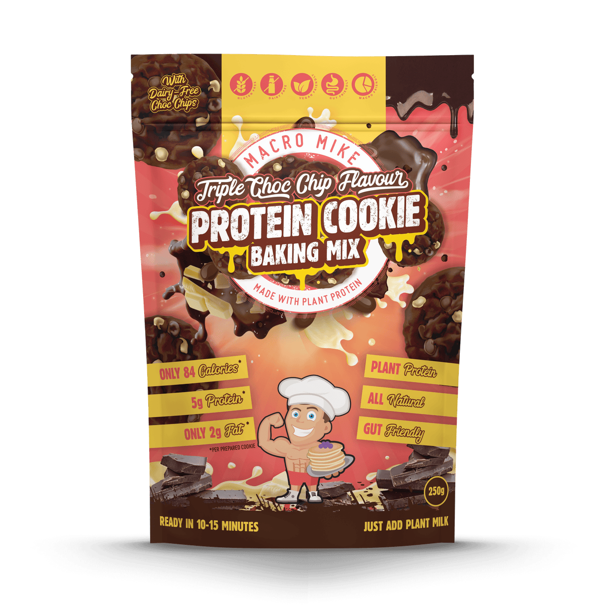 Macro Mike X Snackboy Choc Peanut Butter Cup Protein Ball (40g)