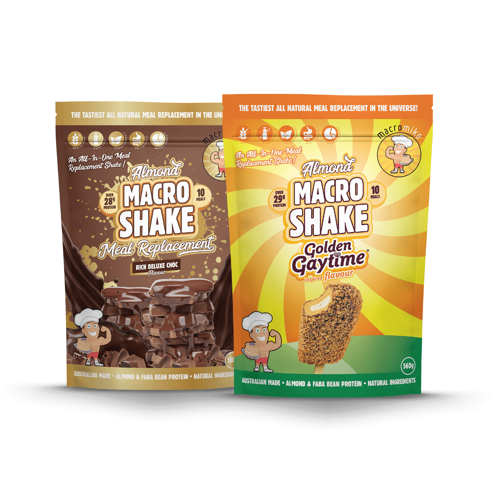 Almond Macro Shake Meal Replacement Bundle