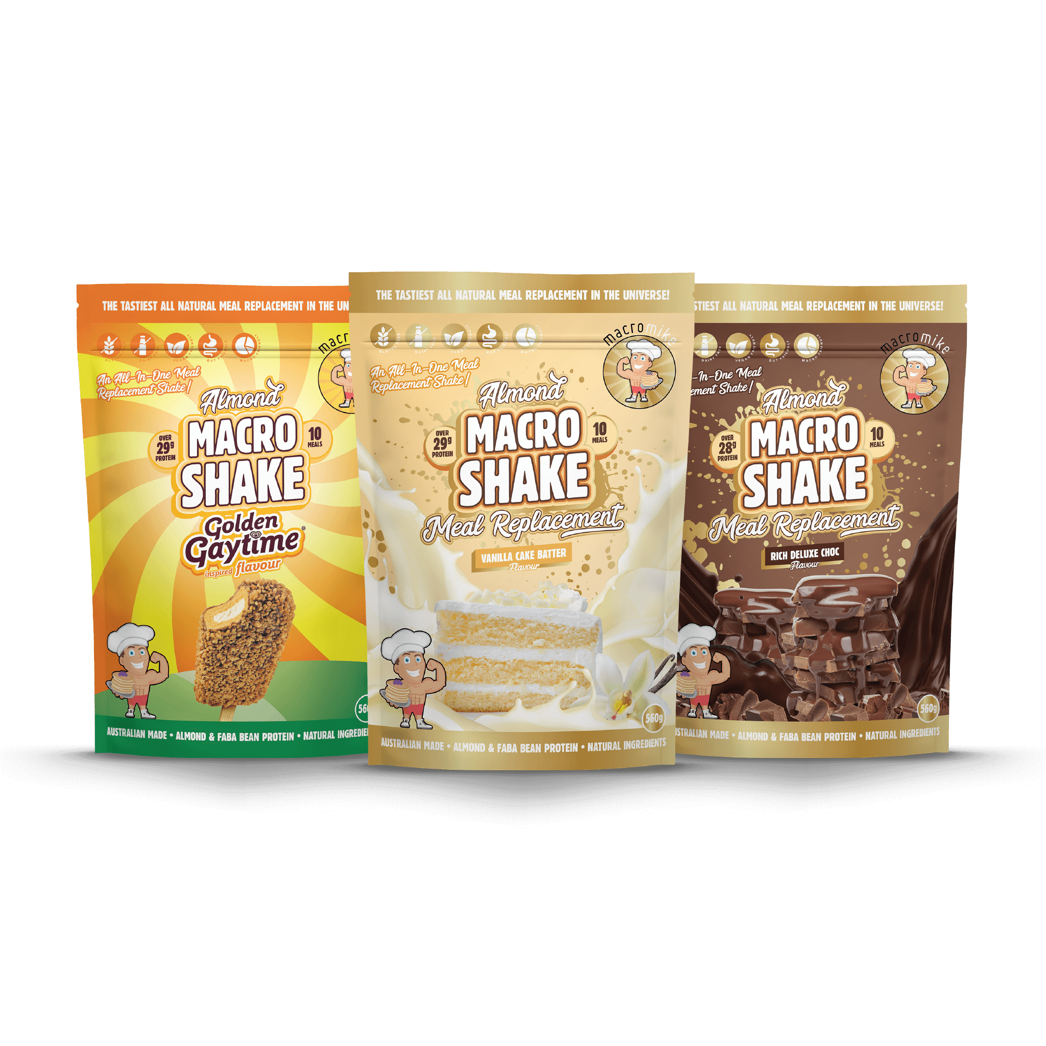 Almond Macro Shake Meal Replacement Bundle