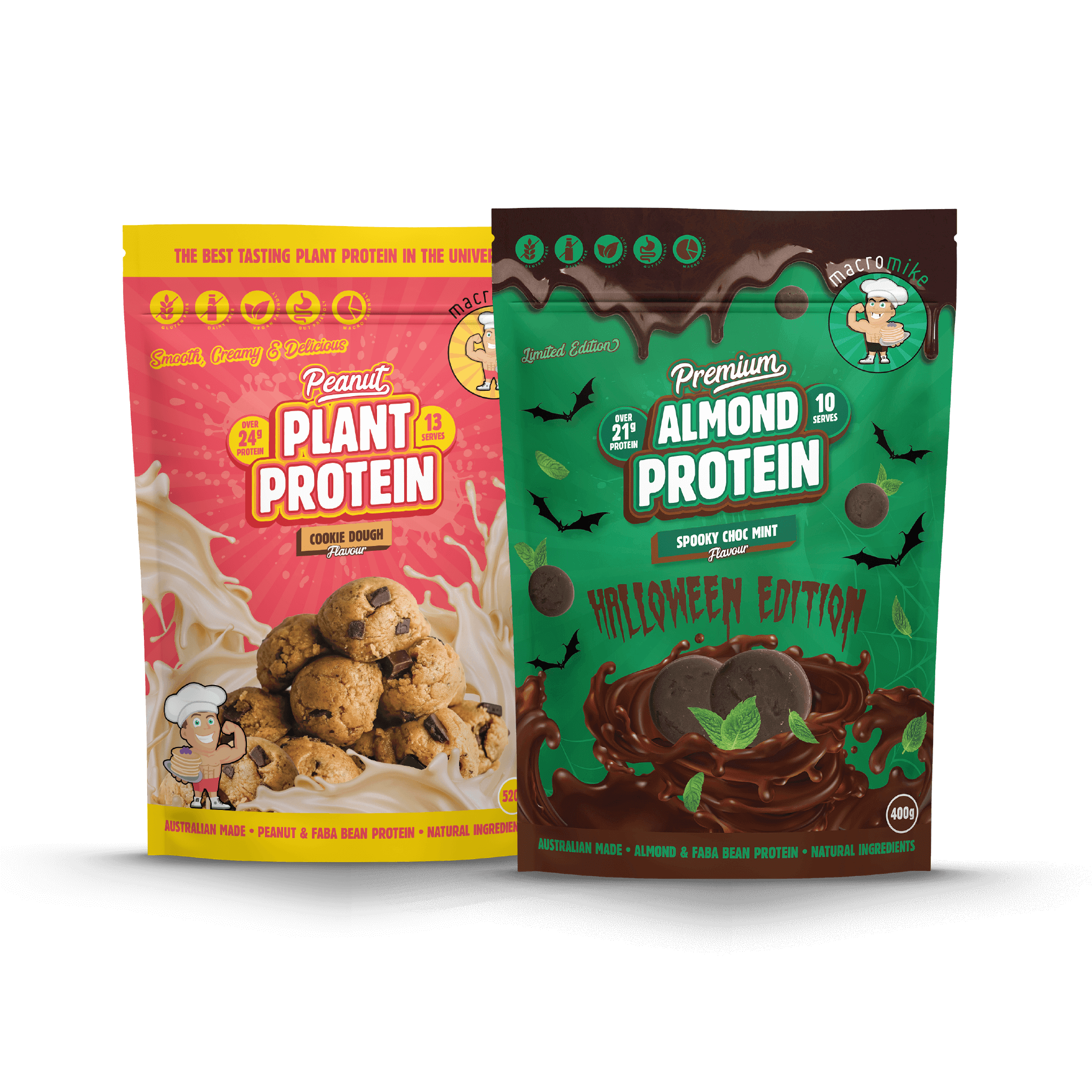 Plant Protein 400g/520g Bundle