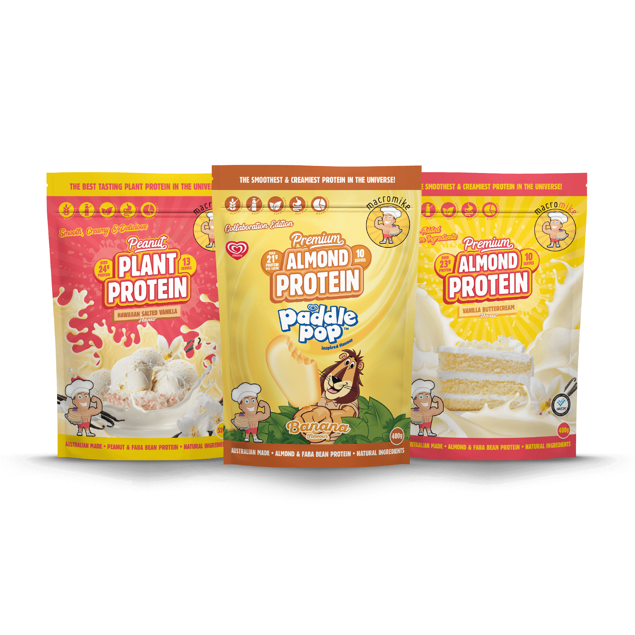 Plant Protein 400g/520g Bundle