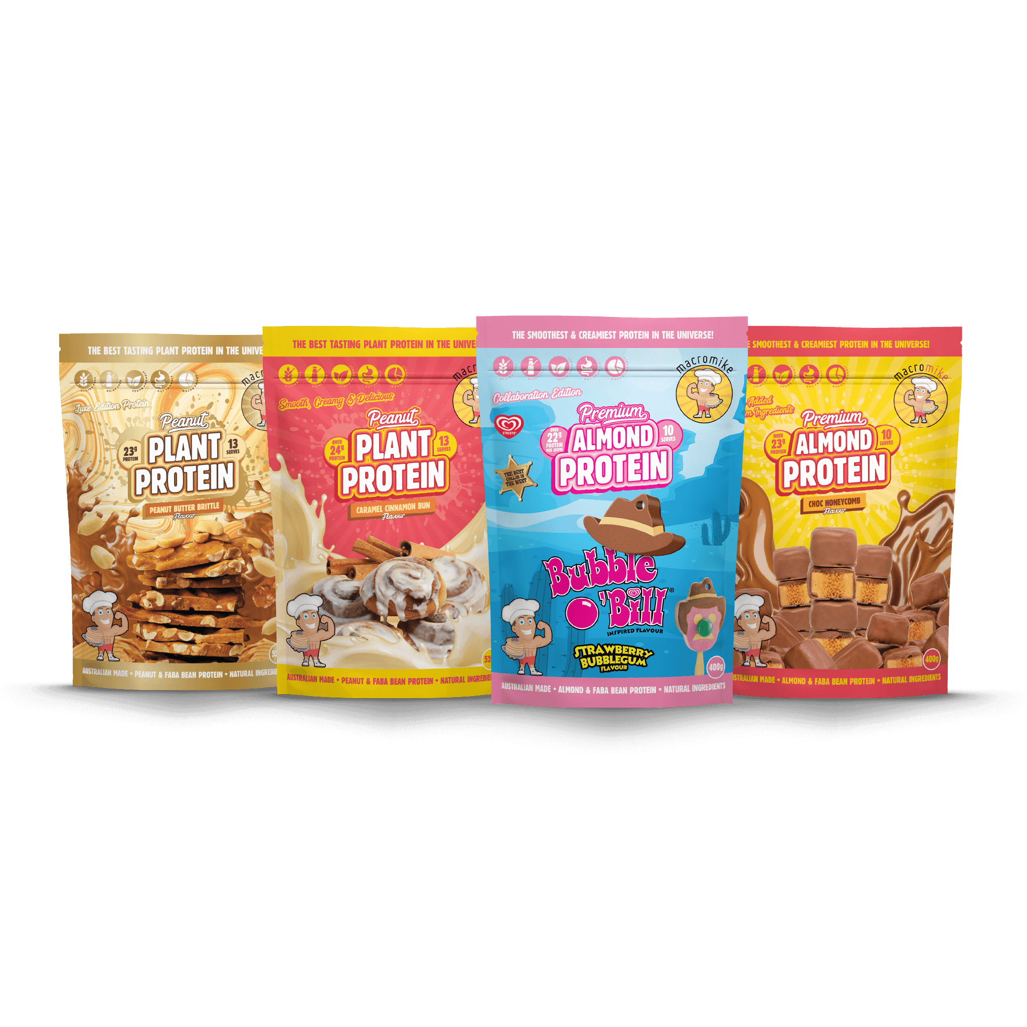Plant Protein 400g/520g Bundle