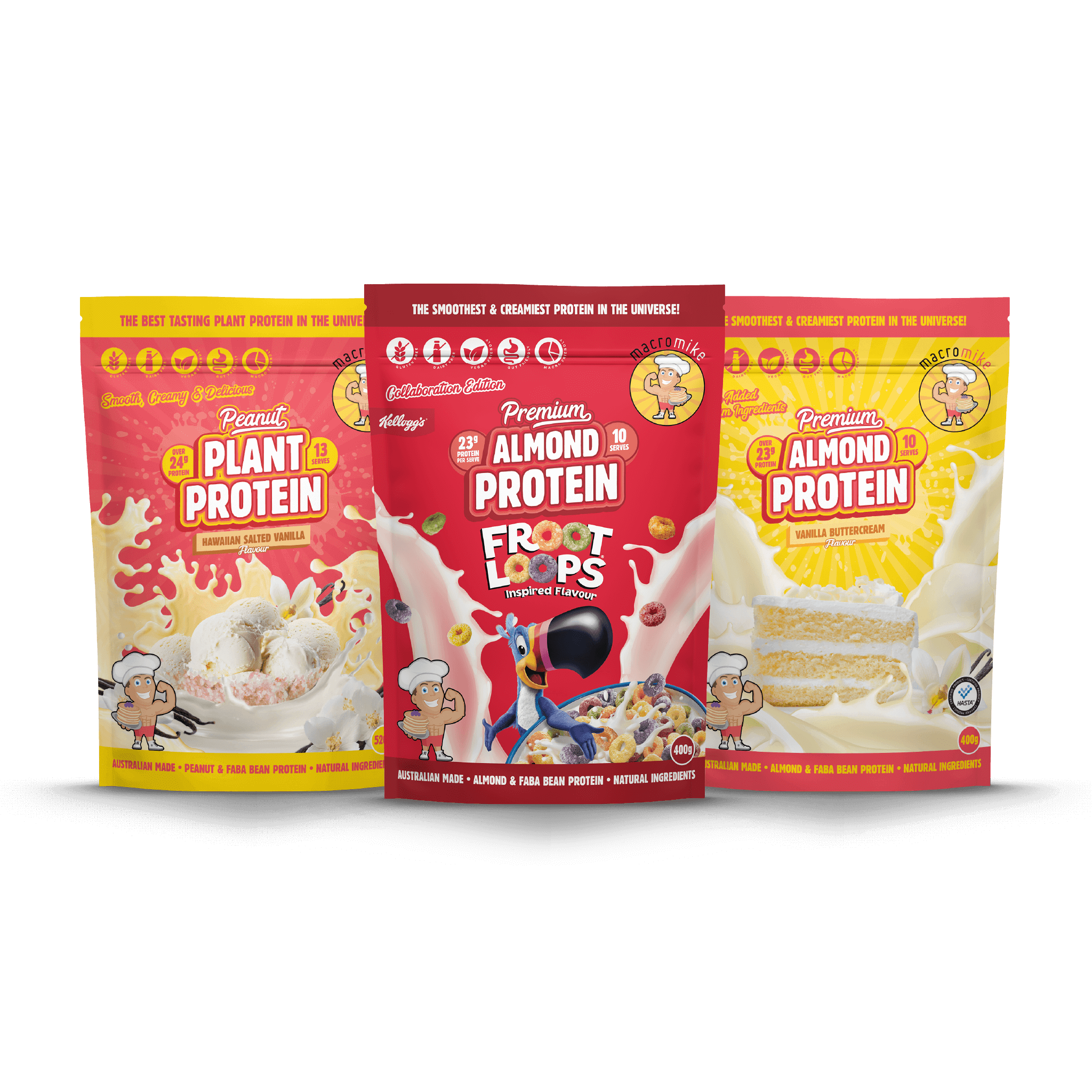 Plant Protein 400g/520g Bundle