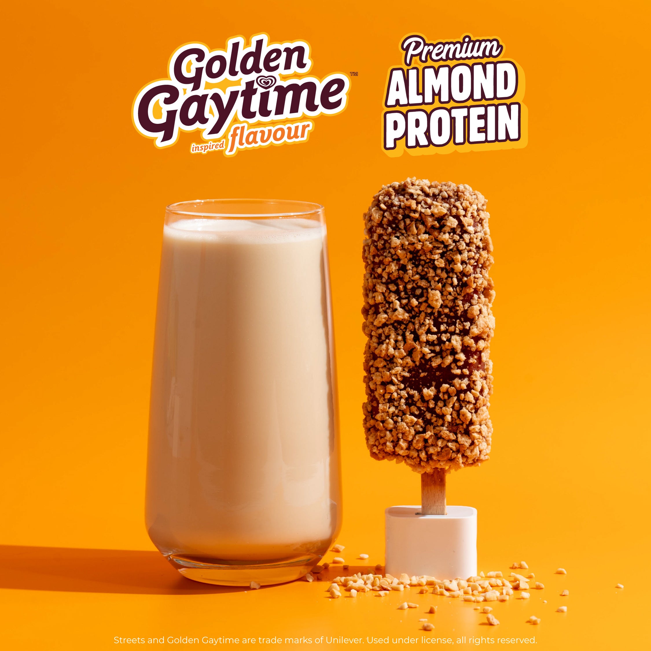 Macro Mike x Golden Gaytime Premium Almond Protein (400g Bag)