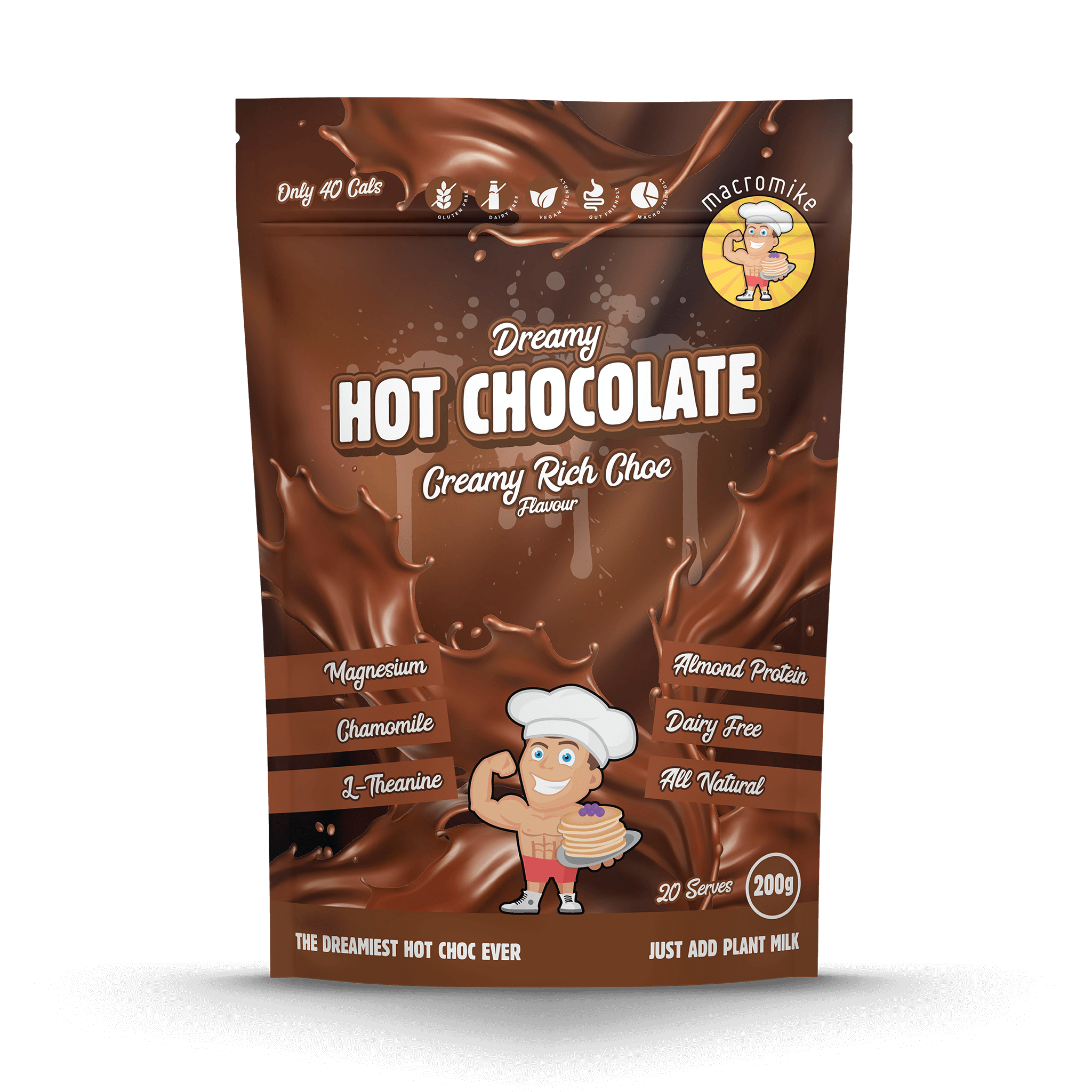 Creamy Rich Choc Dreamy Hot Chocolate (200g Bag)