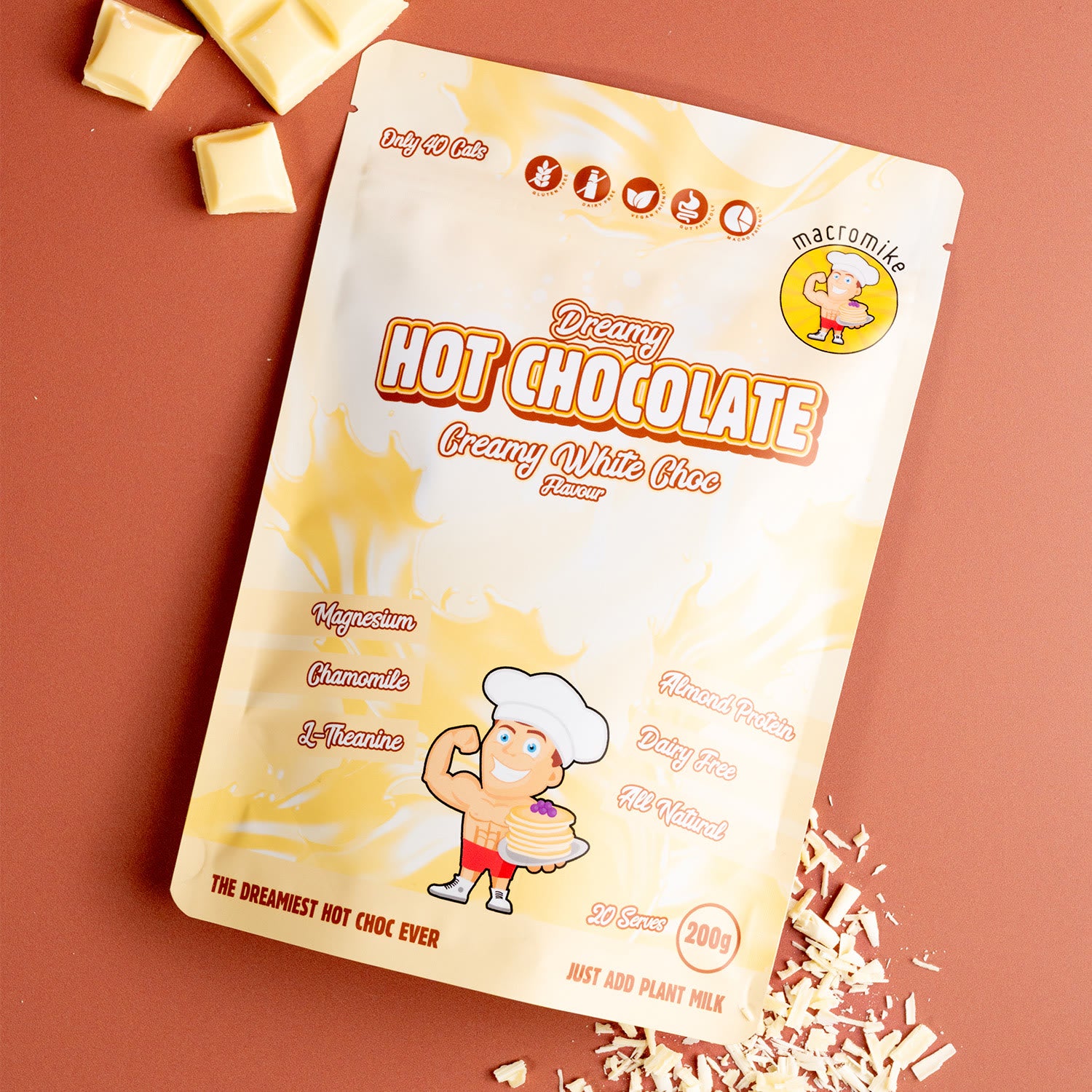 Creamy White Choc Dreamy Hot Chocolate (200g Bag)