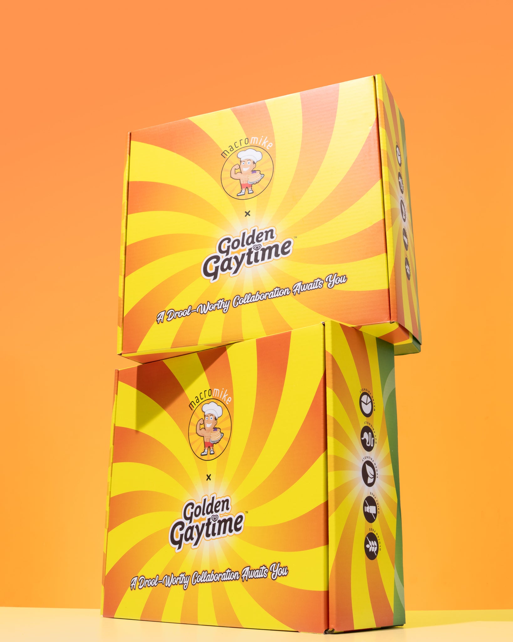 Macro Mike x Golden Gaytime Collaboration Mega Box