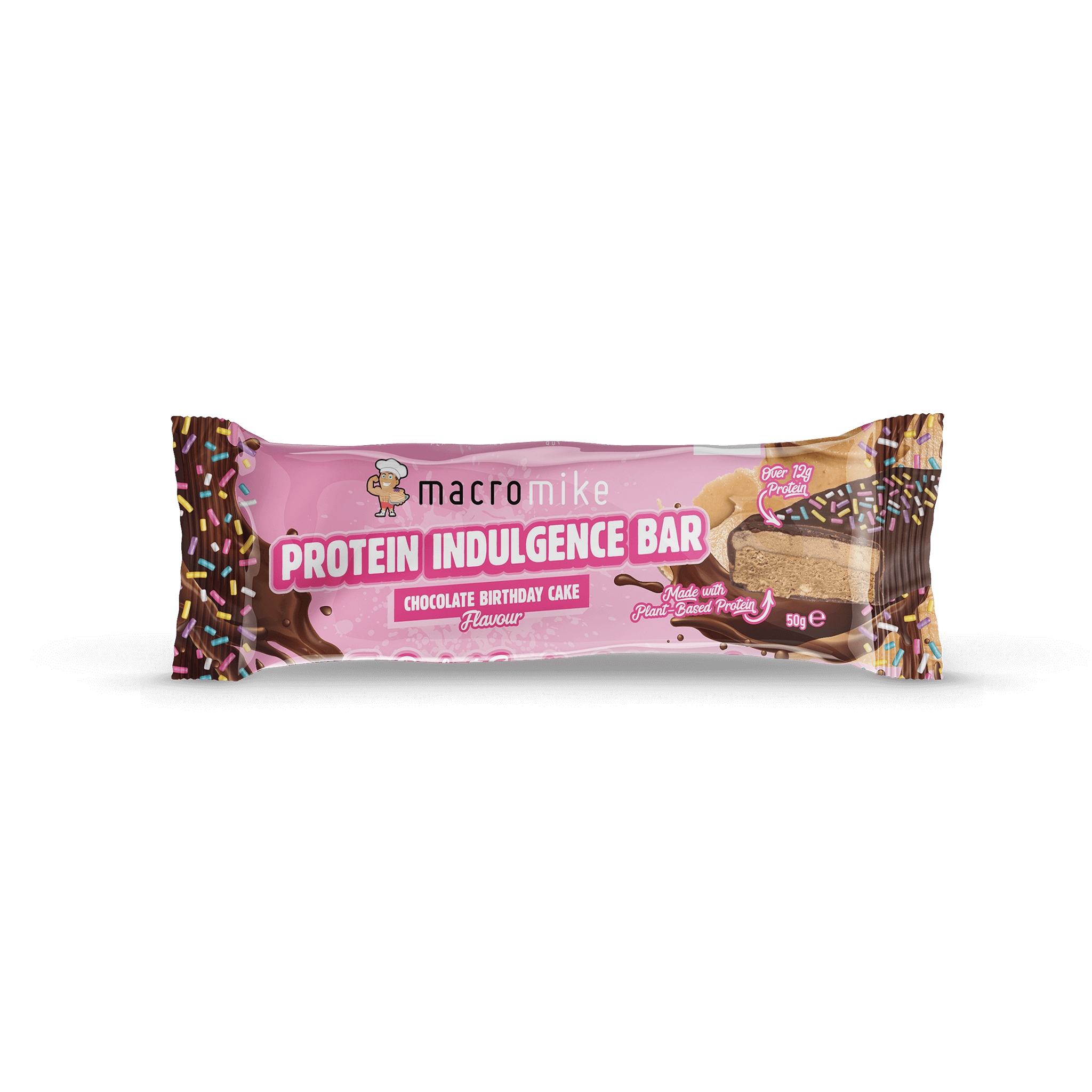 Chocolate Birthday Cake Protein Indulgence Bar (1 x 50g)