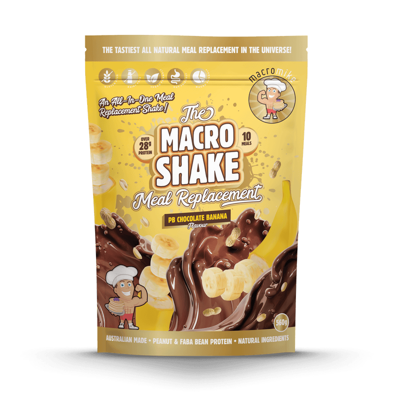 PB Chocolate Banana The Macro Shake Meal Replacement (560g Bag)