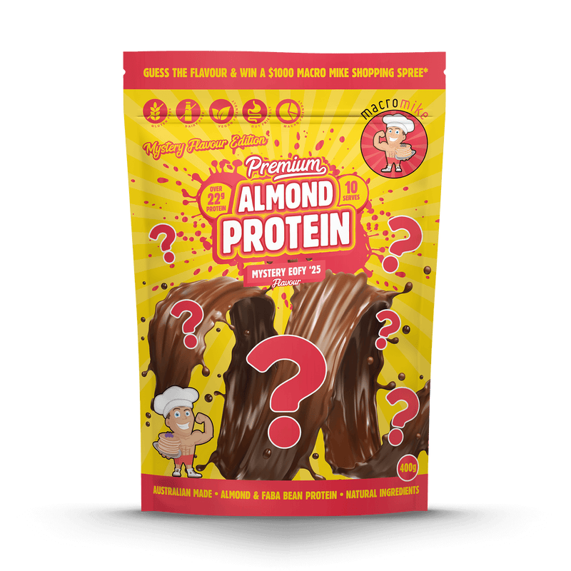 Chocolate Caramel Premium Almond Protein (400g Bag)