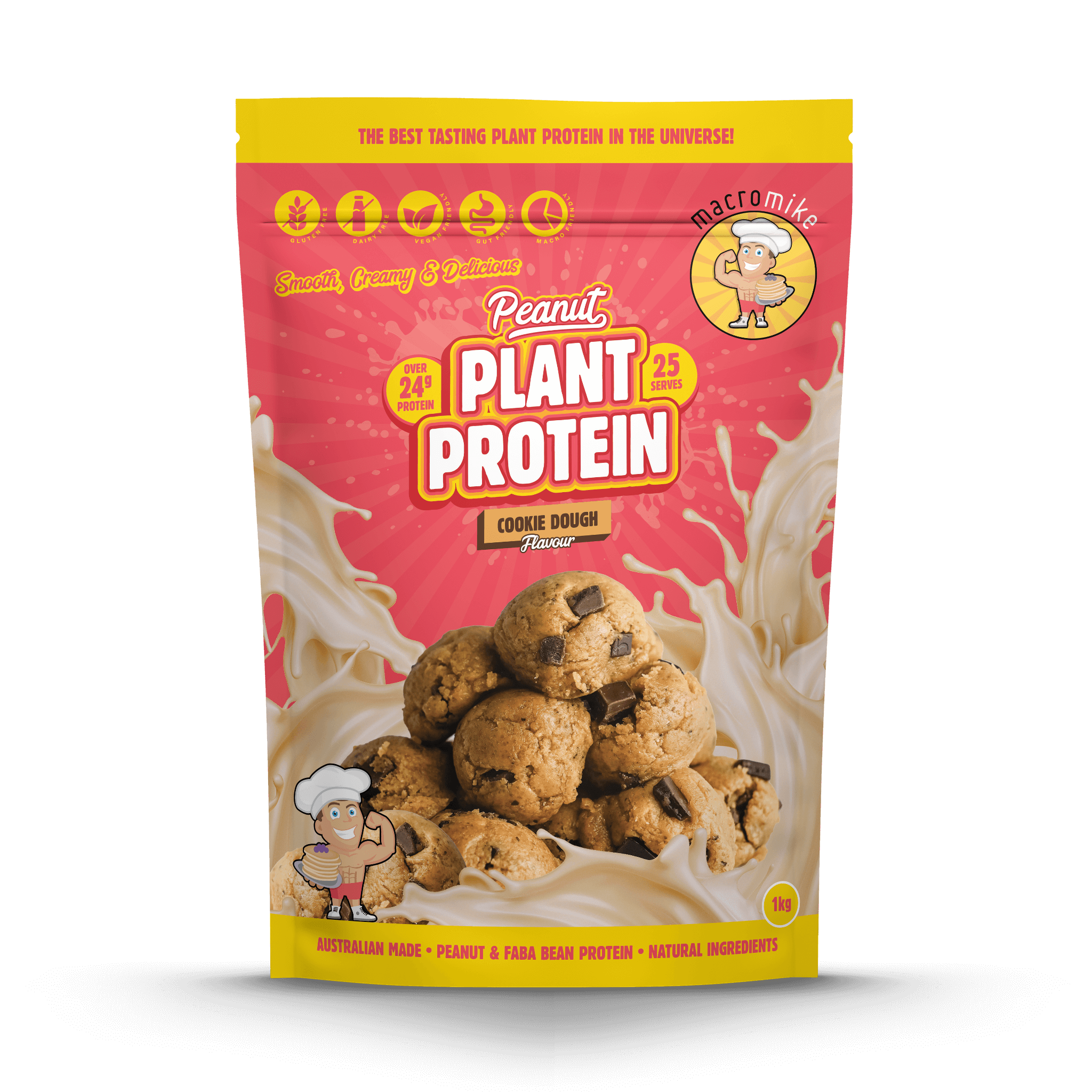 Cookie Dough Peanut Butter Protein (1kg Bag)