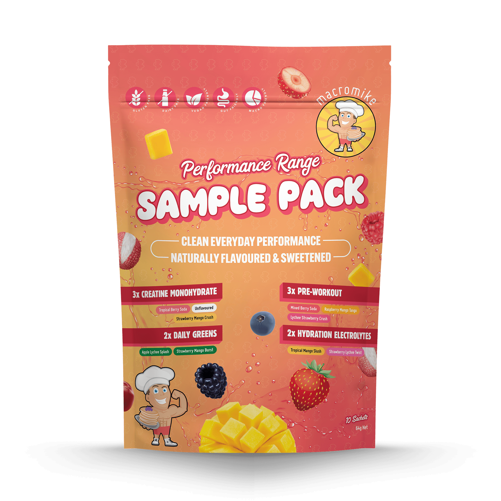Performance Range Sample Pack (10 Sachets)