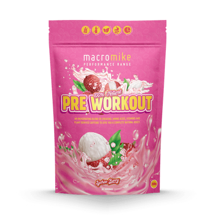 Lychee Berry Caffeinated Pre-Workout (300g)