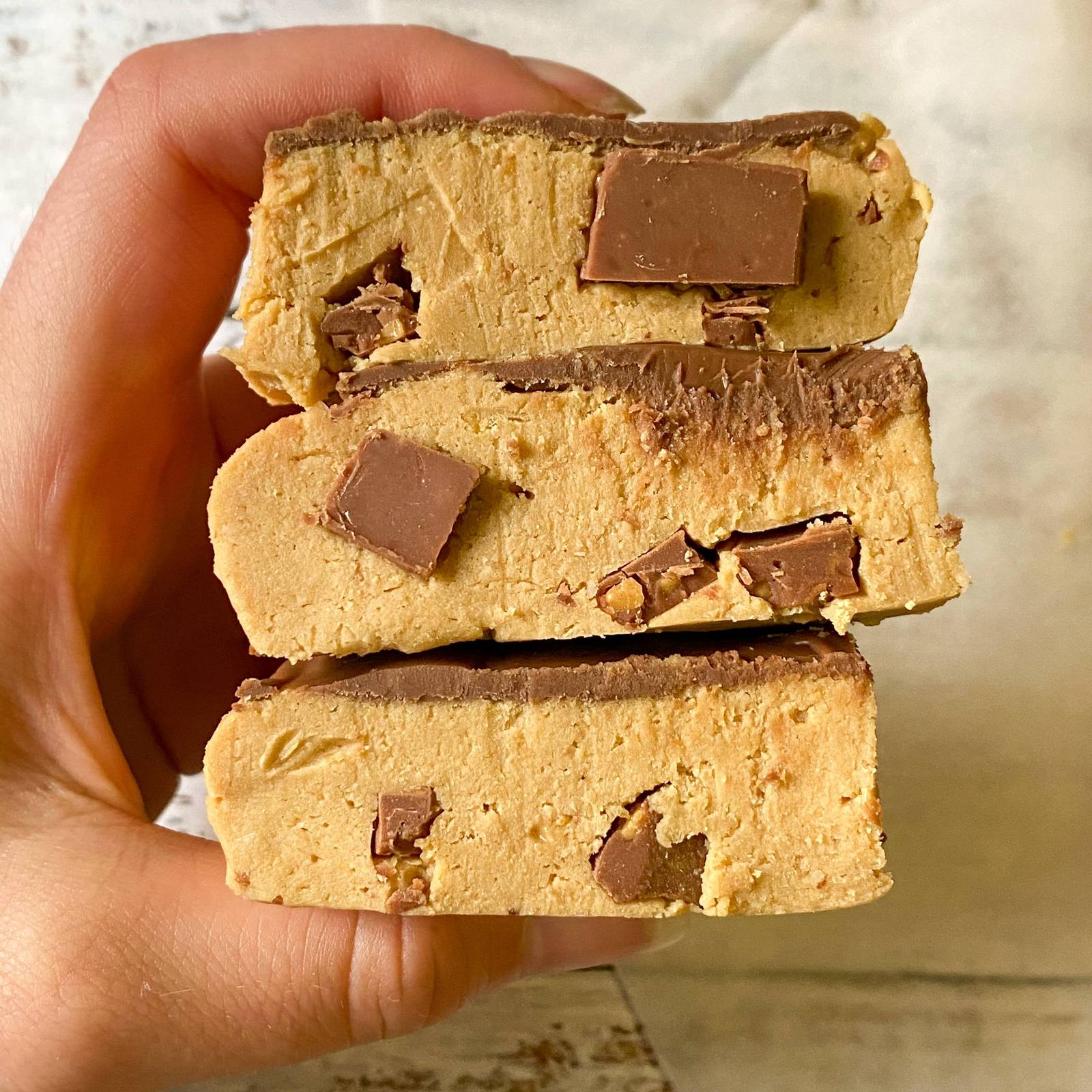 RAW COOKIE DOUGH FUDGE
