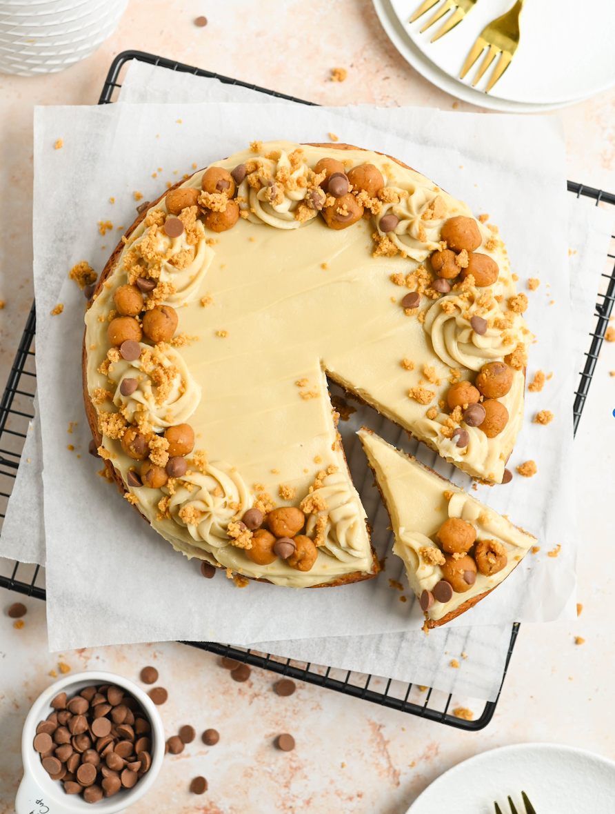 COOKIE DOUGH CAKE
