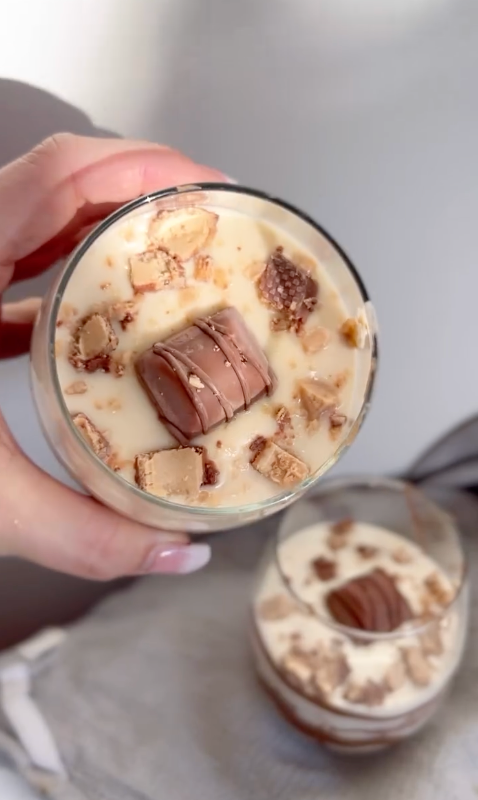 Kinder Bueno Overnight Oats