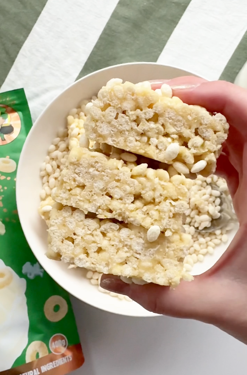 Rice Bubble & Coconut Cereal Bars