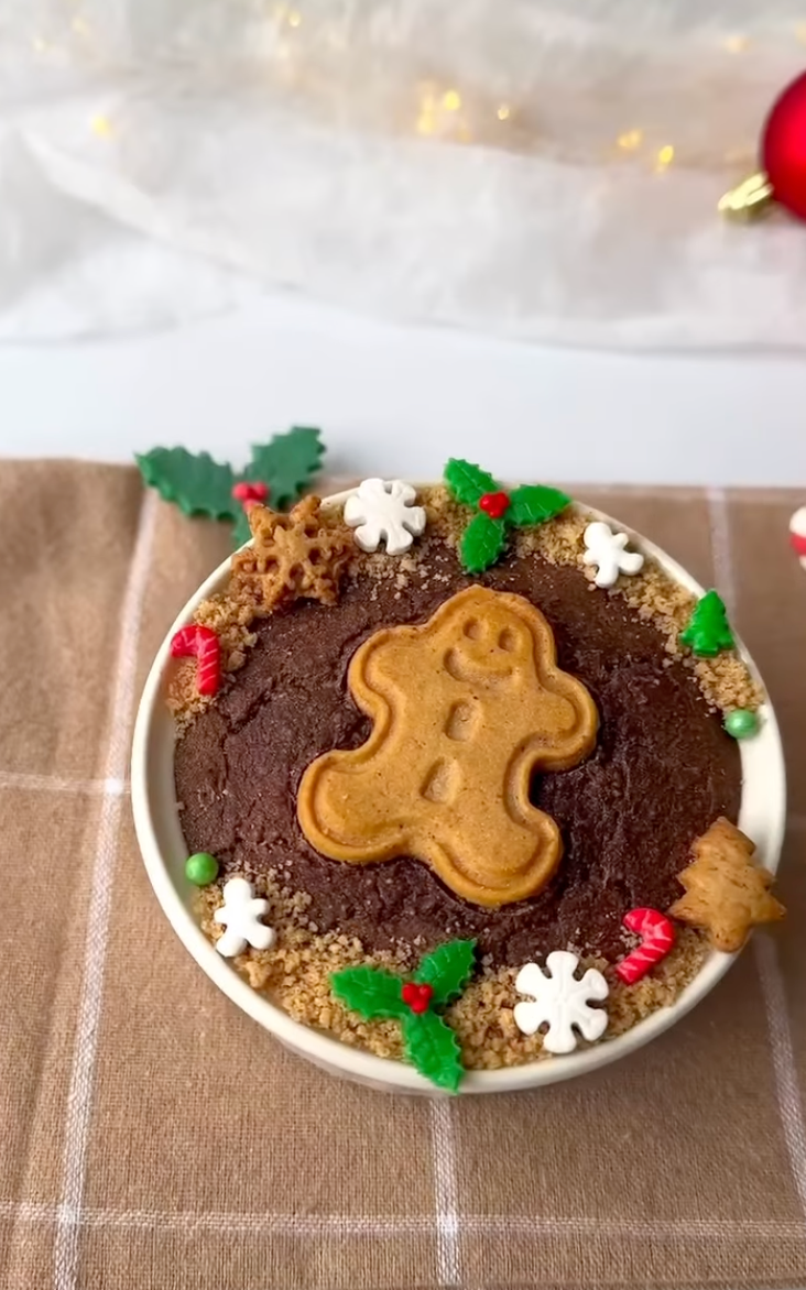 Gingerbread Spiced Breakfast Bowl