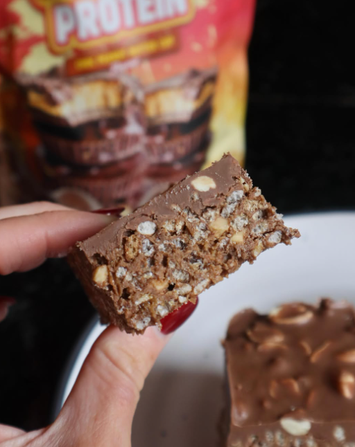 Peanut Butter Crunch Slice