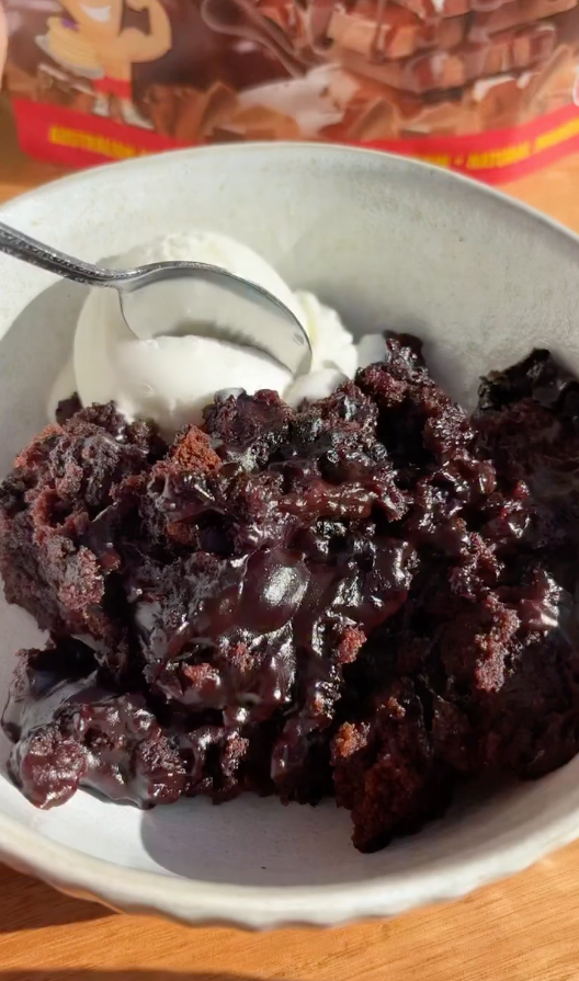 High Protein Self-Saucing Pudding