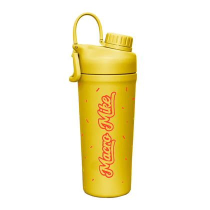 Limited Ed Insulated Steel Yellow Protein Shaker