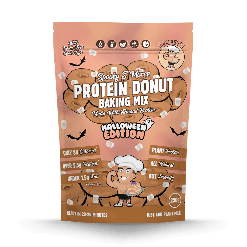 Spooky S'mores Almond Protein Donut Mix (250g Bag)