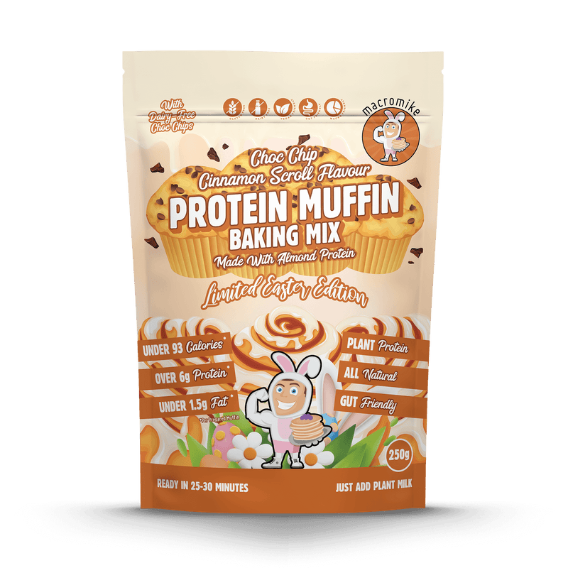 Choc Chip Cinnamon Scroll Muffin Baking Mix (250g Bag)