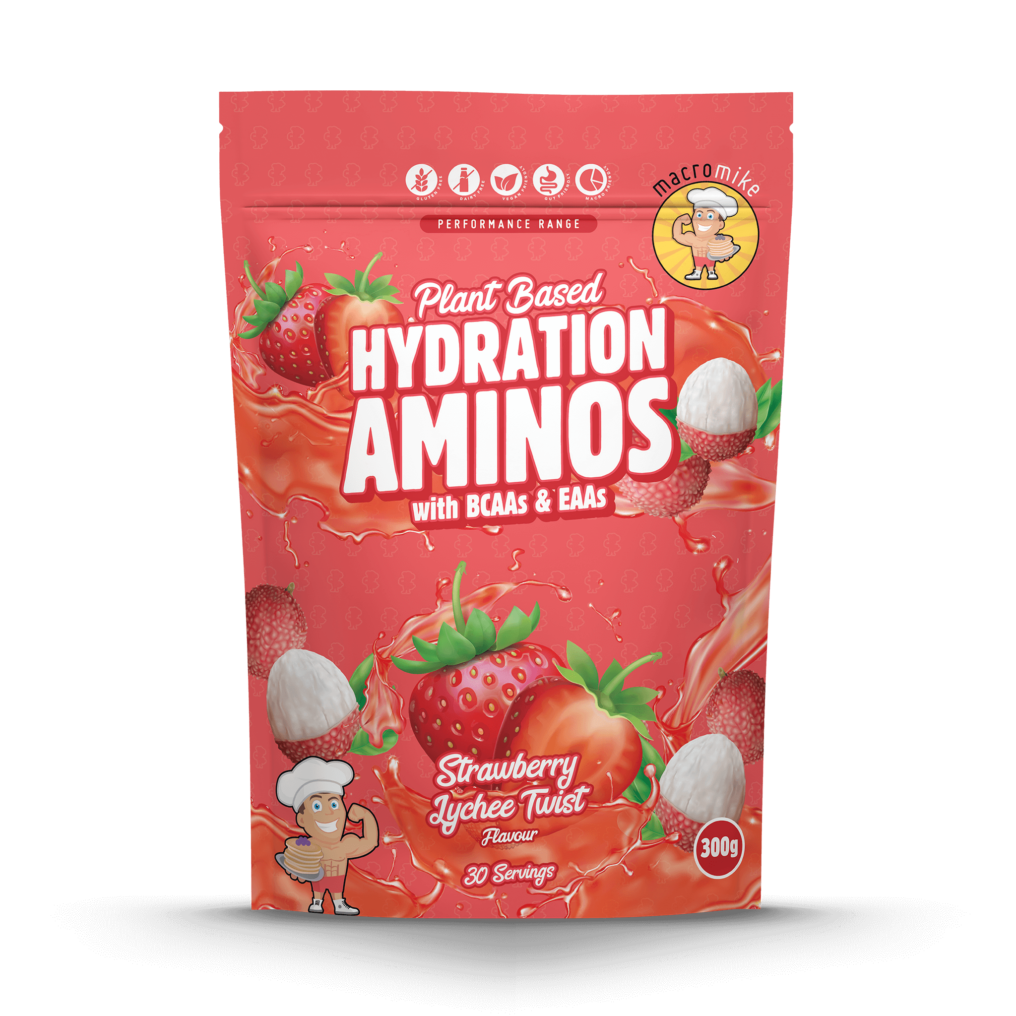 Strawberry Lychee Twist Hydration Aminos (300g Bag)