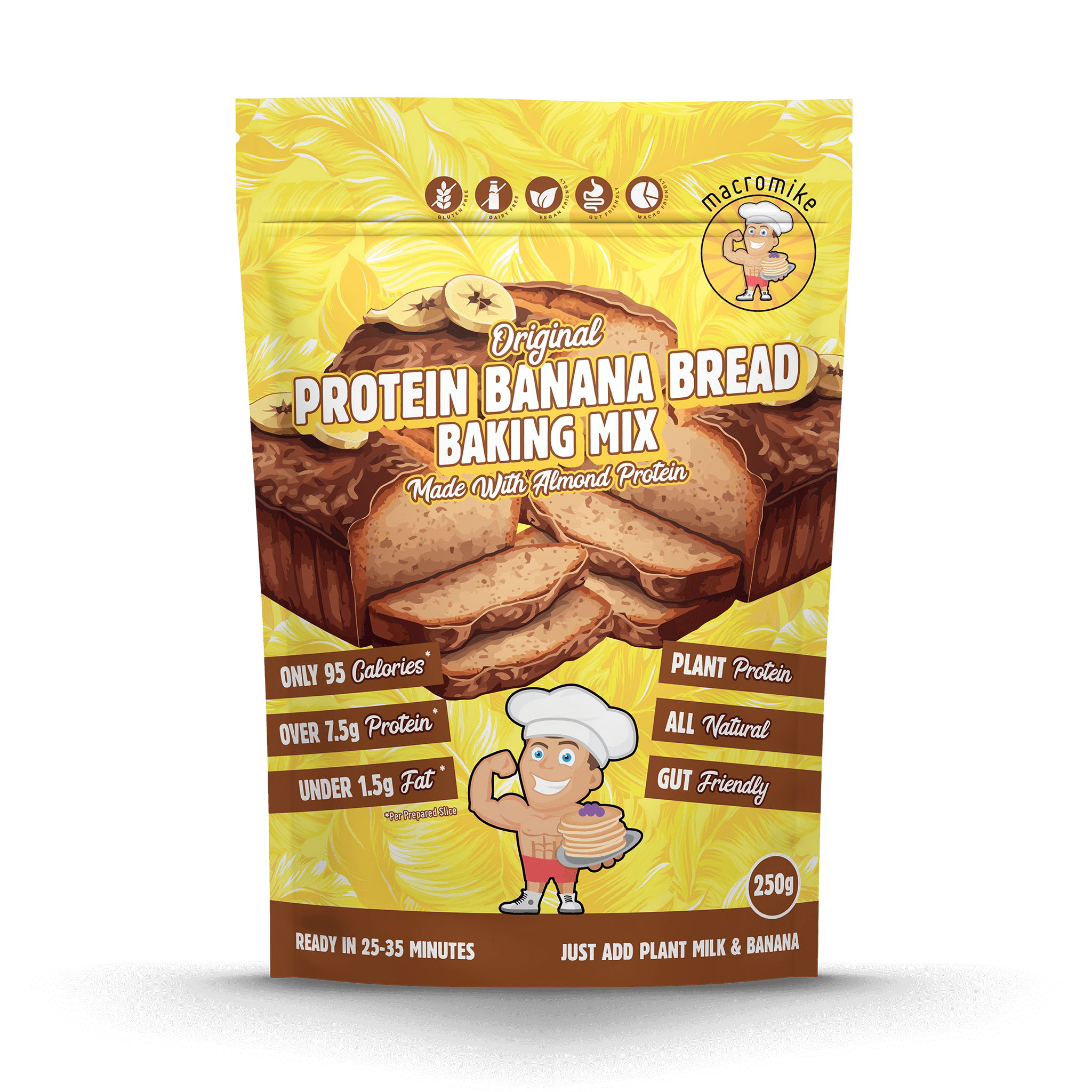 Original Banana Bread Baking Mix (250g Bag)