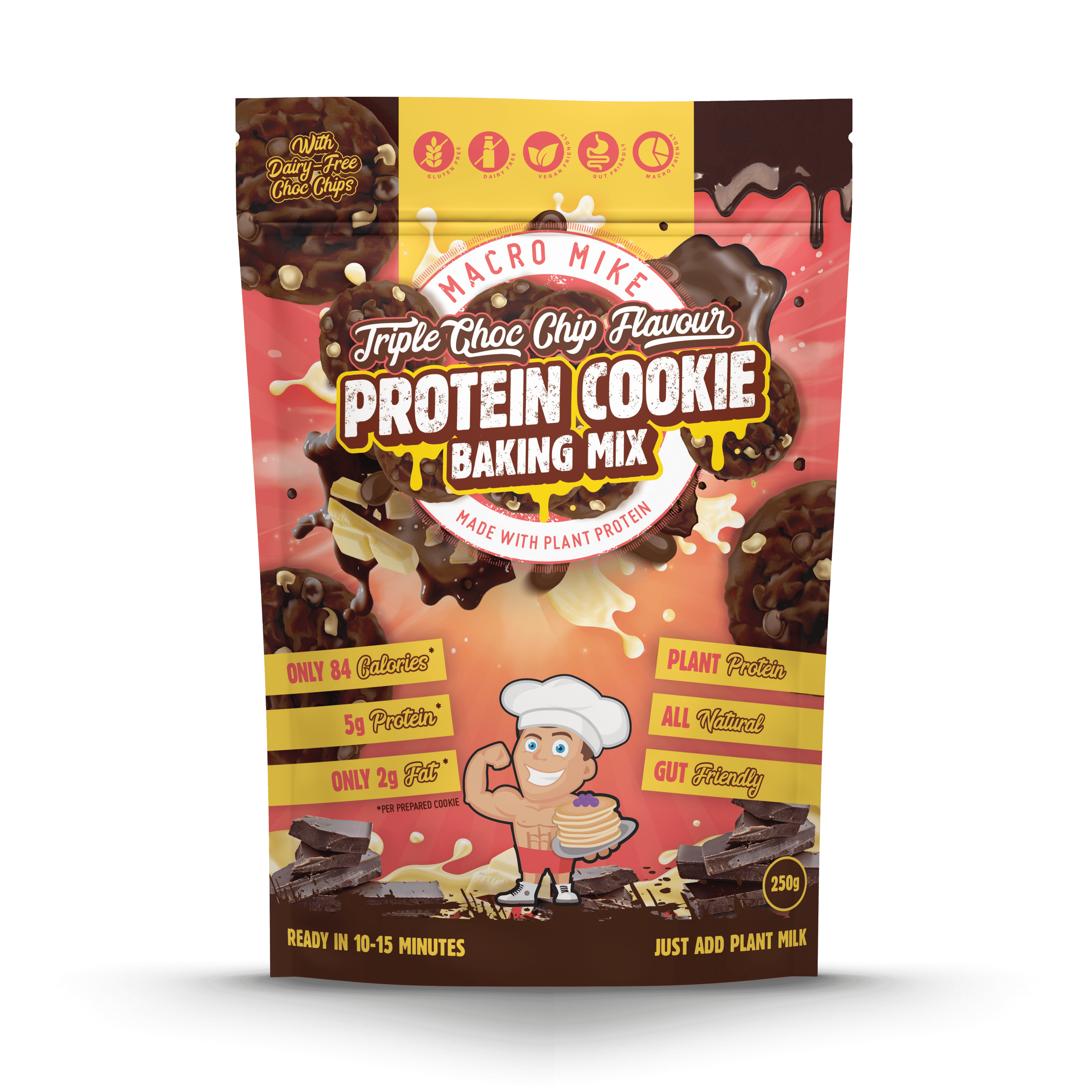 Triple Choc Protein Cookie Baking Mix (250g)