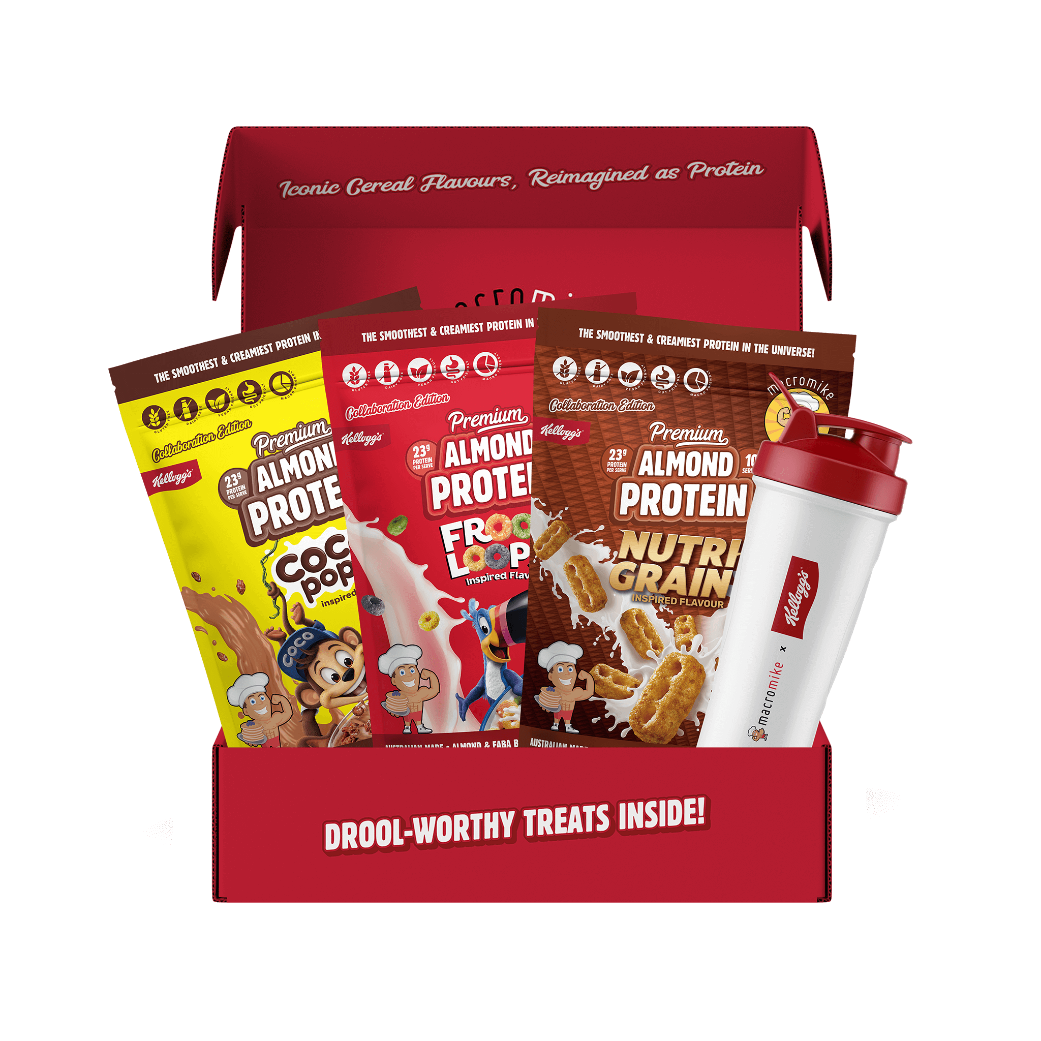 Macro Mike x Kellogg's Collaboration Mega Box