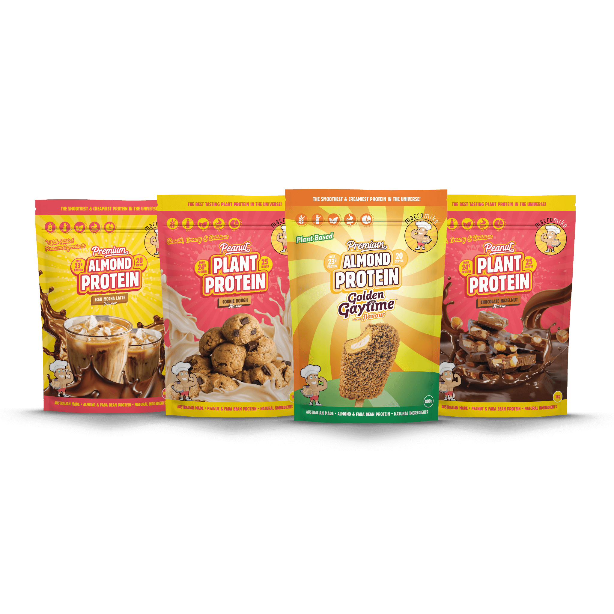 Plant Protein 800g/1kg Bundle