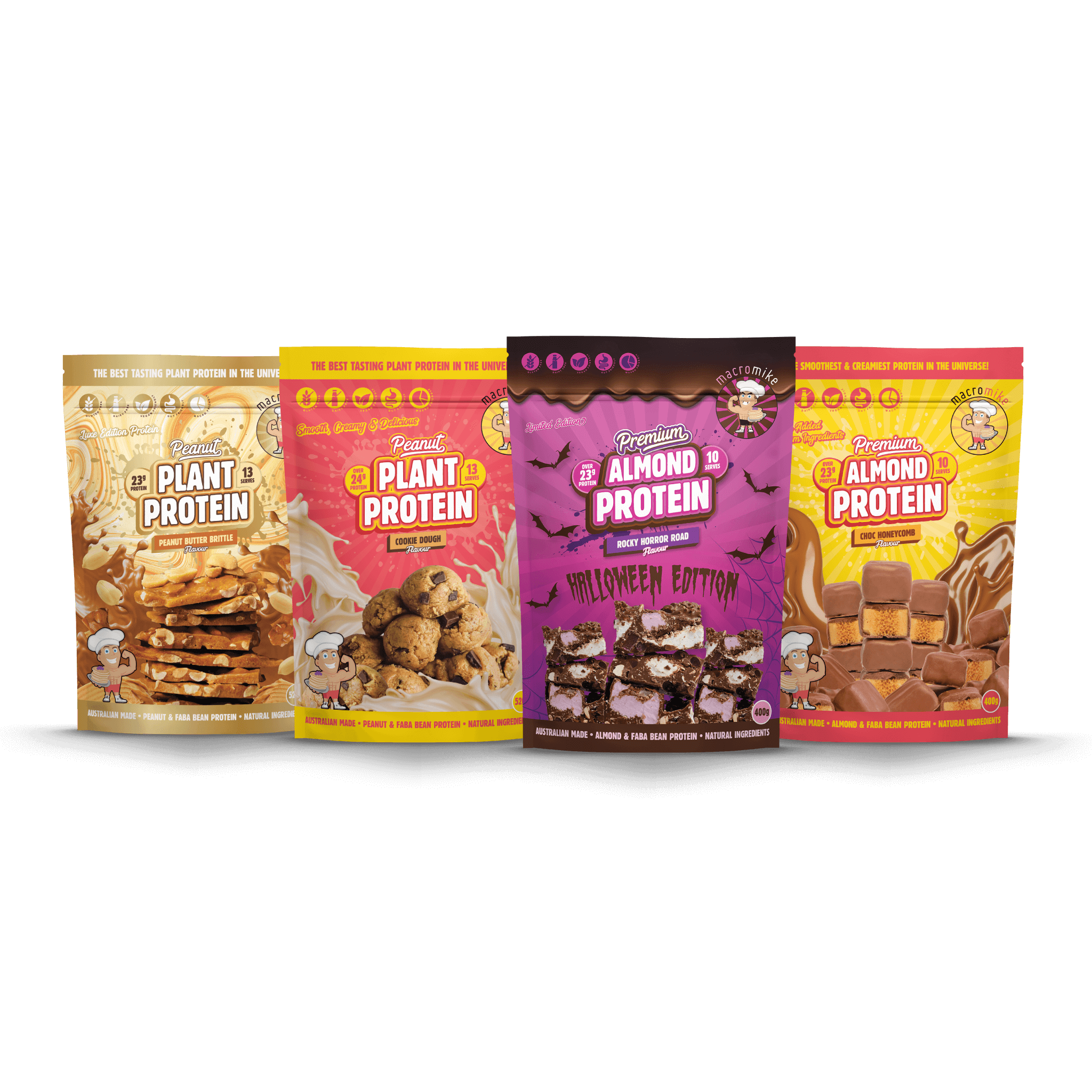 Plant Protein 400g/520g Bundle
