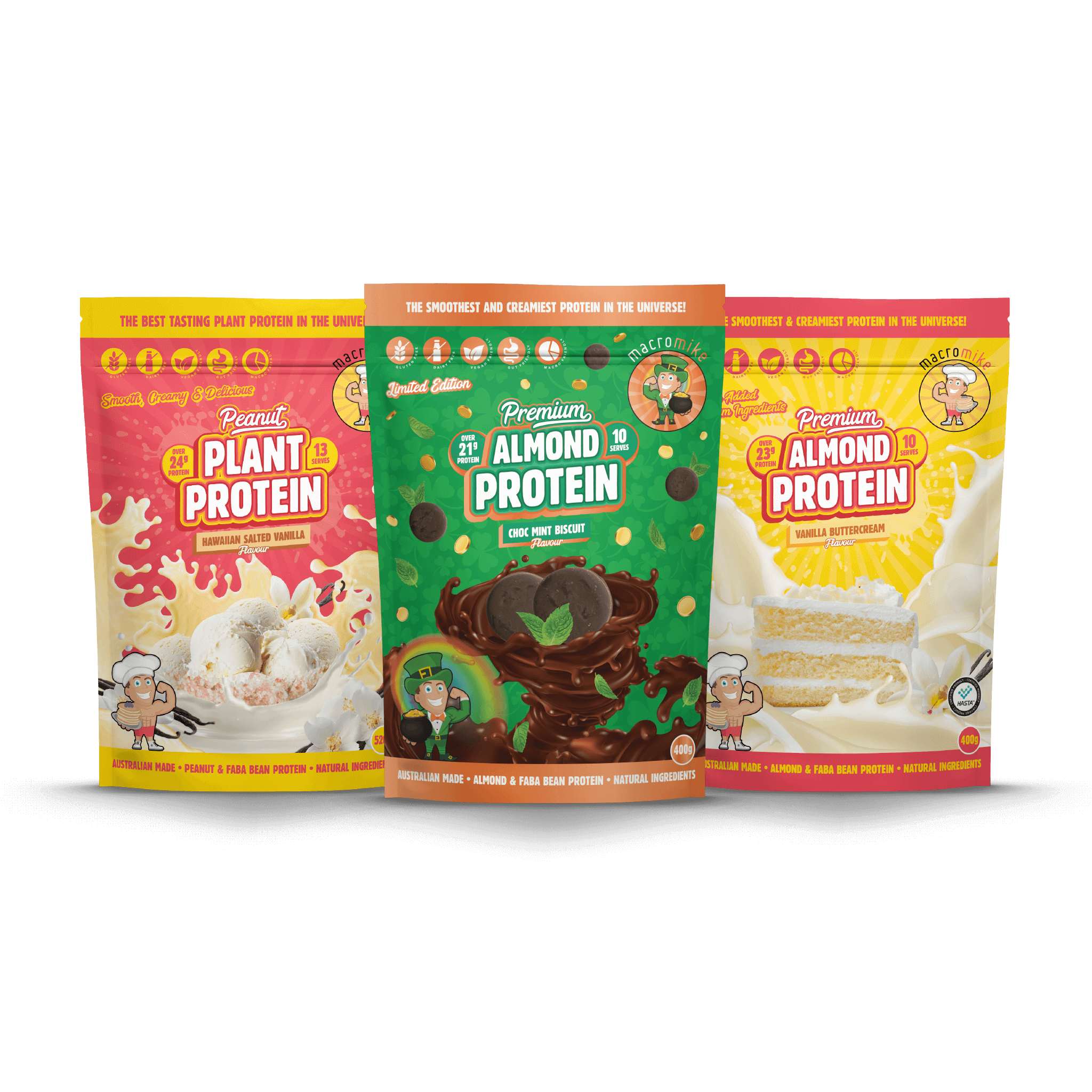 Plant Protein 400g/520g Bundle