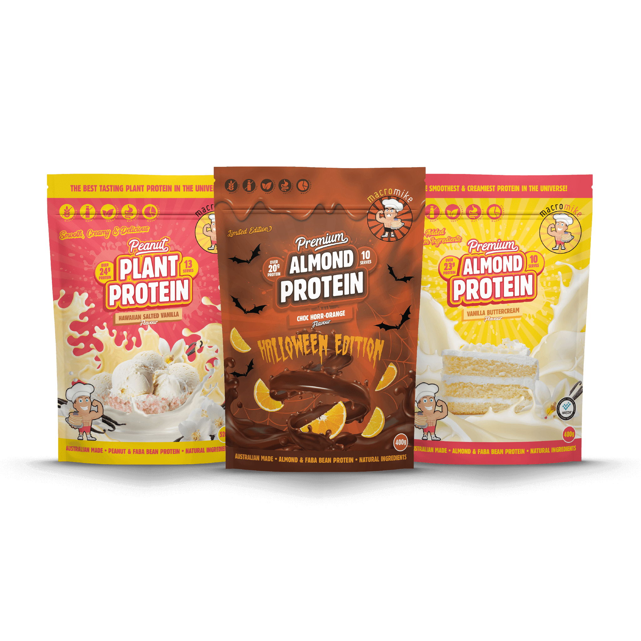 Plant Protein 400g/520g Bundle