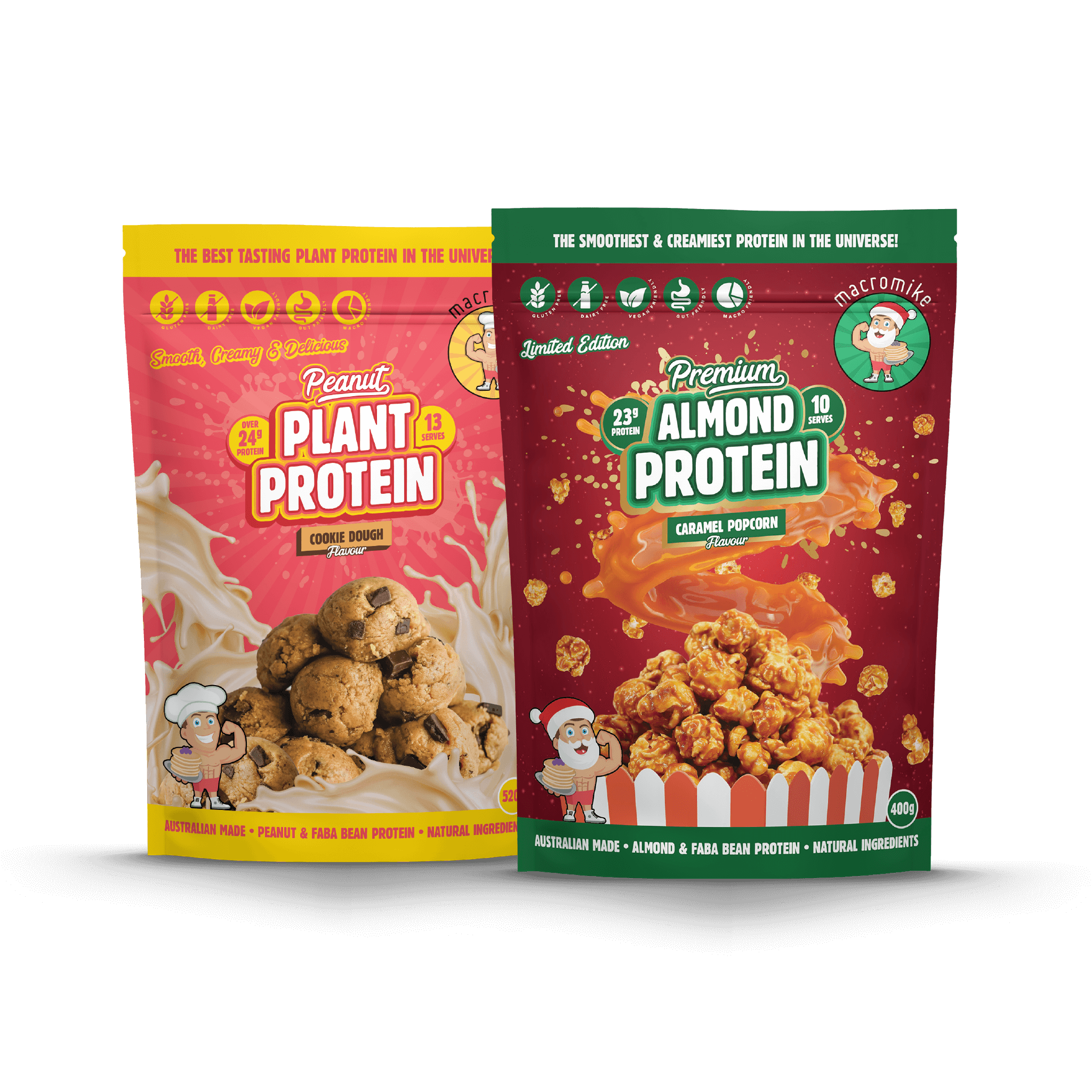 Plant Protein 400g/520g Bundle