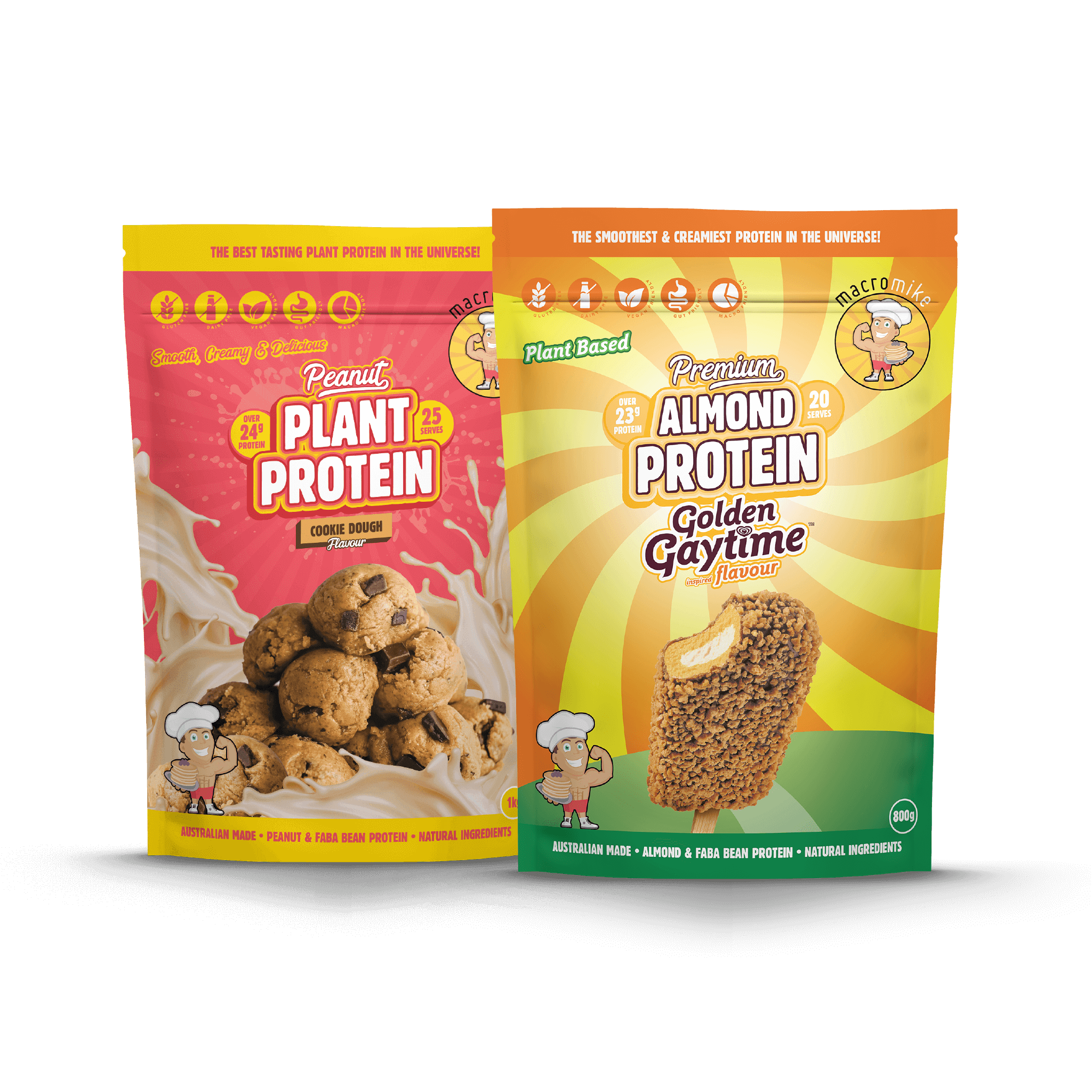 Plant Protein 800g/1kg Bundle
