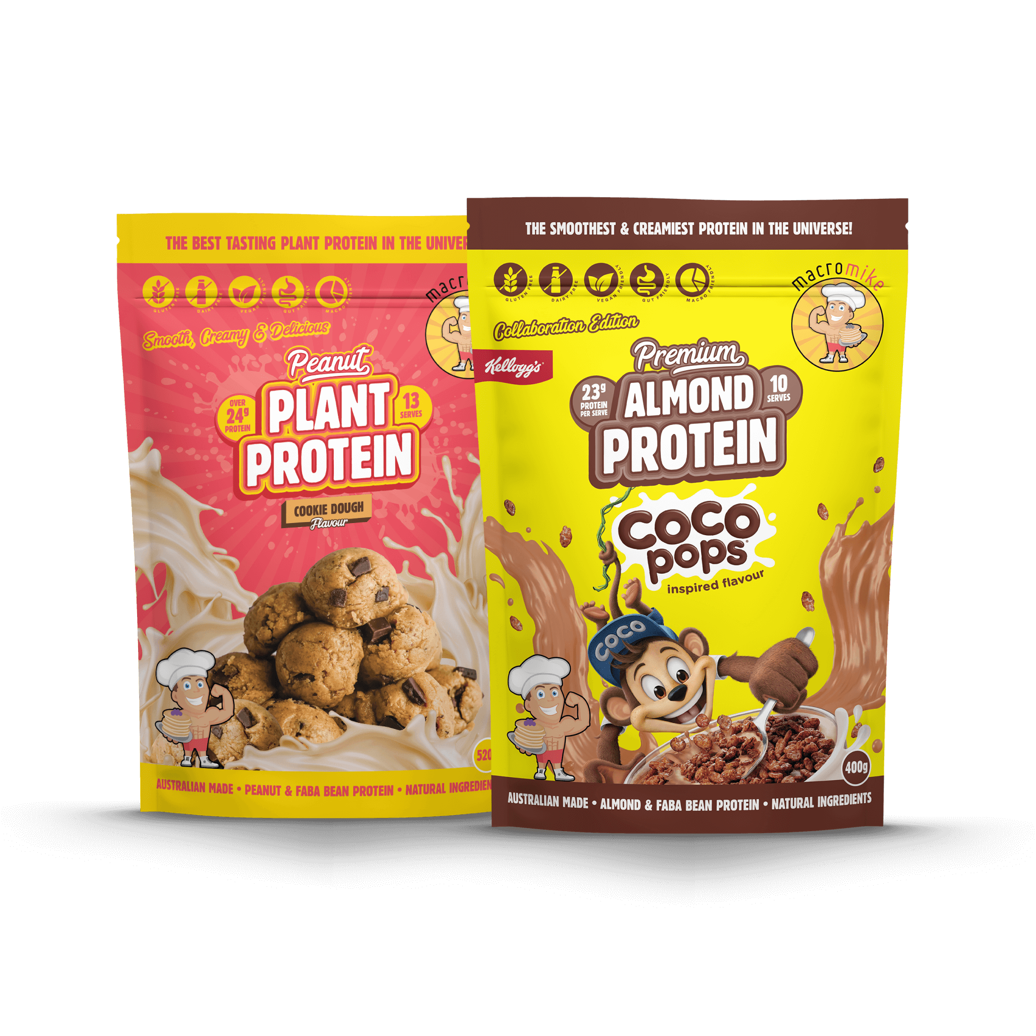 Plant Protein 400g/520g Bundle